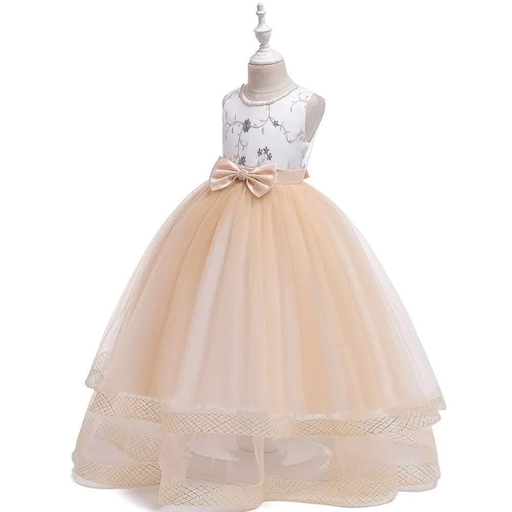 Flower Girl Banquet Long Dress