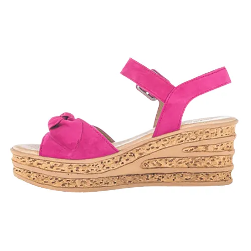 Gabor Ladies Wedge Sandals - 44.653.10 - Pink