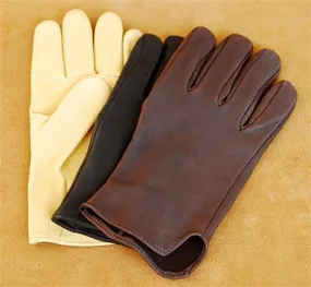 Geier Gloves 200 LDF Nordic Fleece Lined Winter Deerskin Driving Gloves (Made in USA)