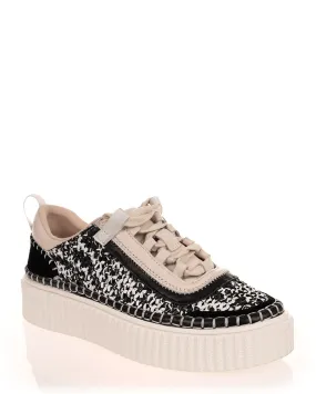 Hael & Jax Prince Black Multi Leather Sneaker