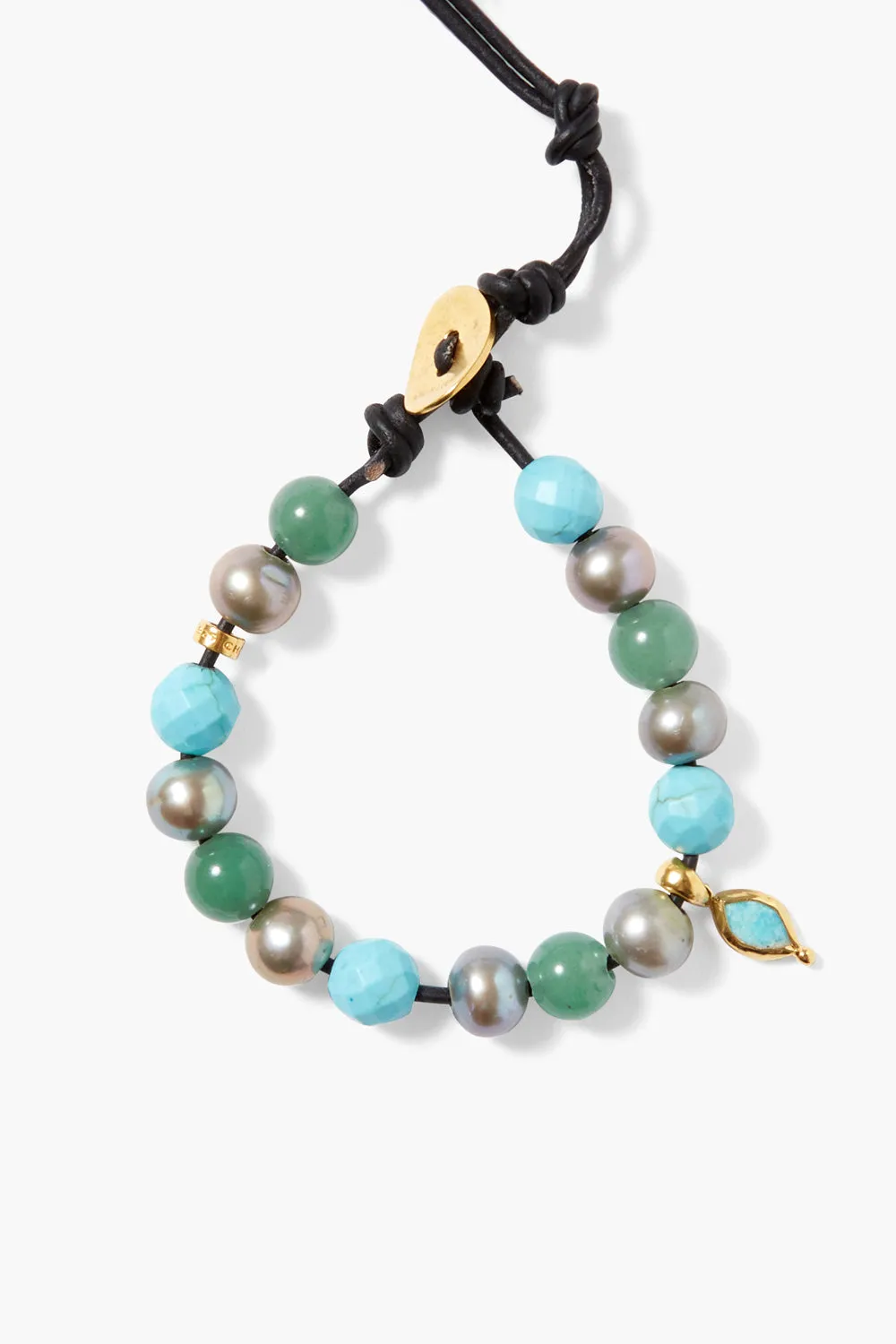 Indira Wrap Bracelet Turquoise Mix