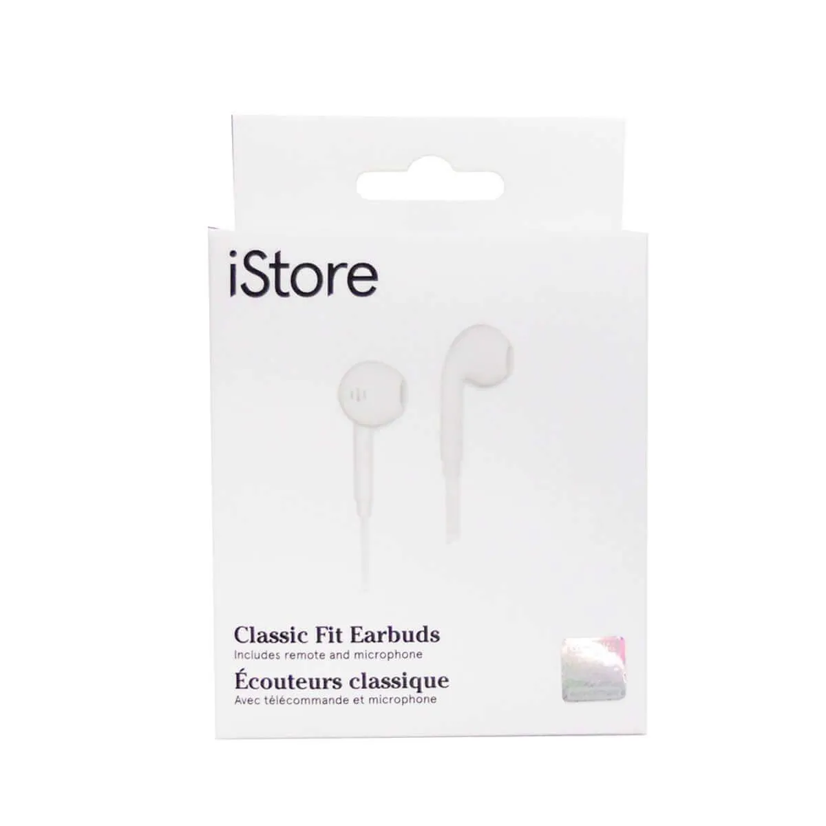 iStore Classic Fit Earbuds (Off White)