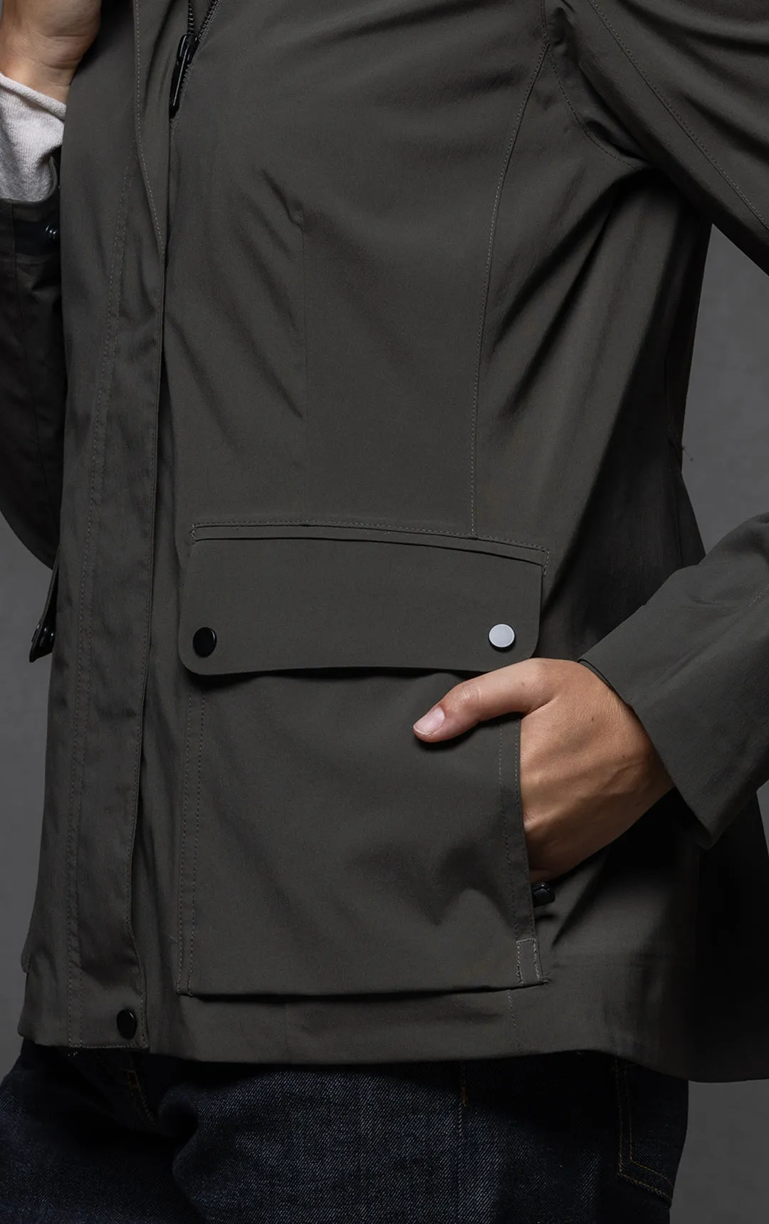 LAMINATED FIELD JACKET