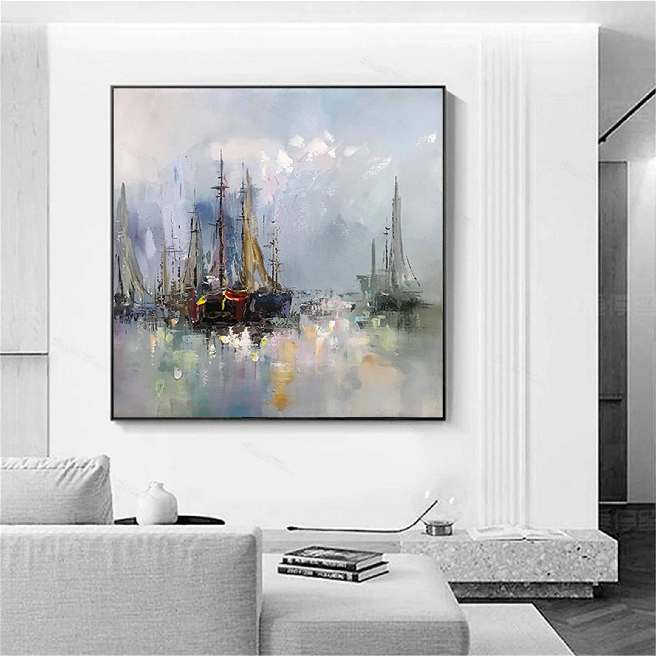 Large Canvas Wall Art for Living Room Abstract Painting on Canvas Gp052