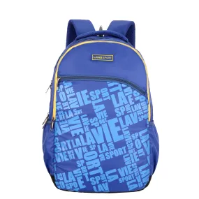 Lavie Sport Play 33L Laptop Backpack For School & College Boys & Girls Navy