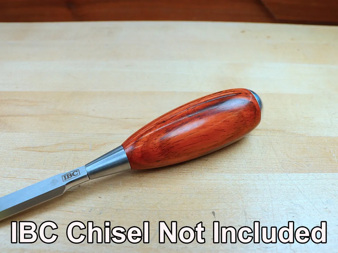 Limited Edition IBC Chisel Handle: Cocobolo Colorful