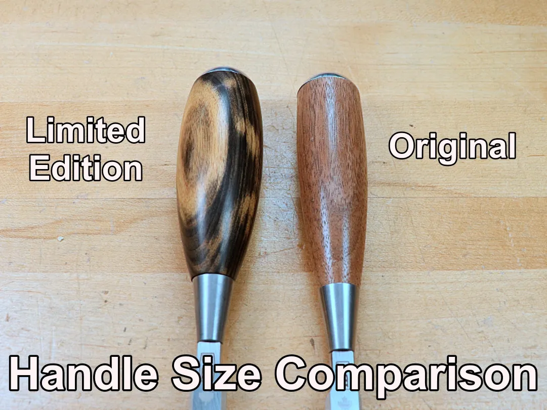 Limited Edition IBC Chisel Handle: Cocobolo Colorful