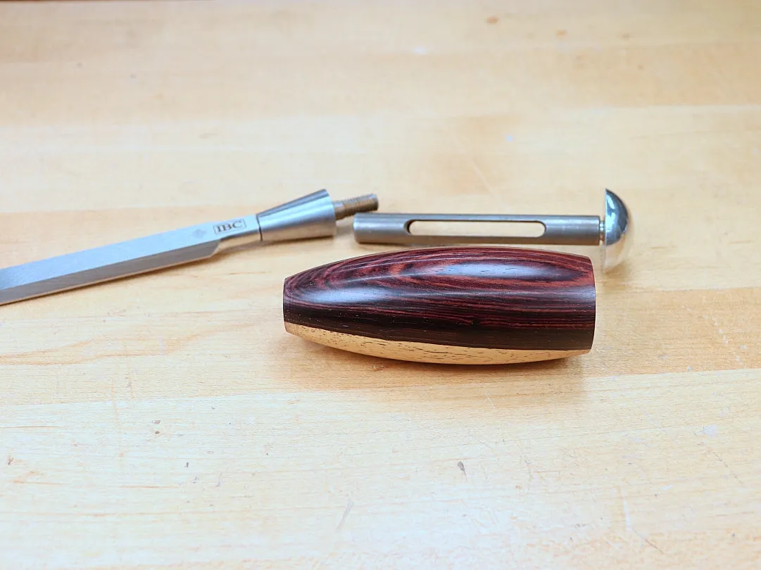 Limited Edition IBC Chisel Handle: Kingwood with Sapwood