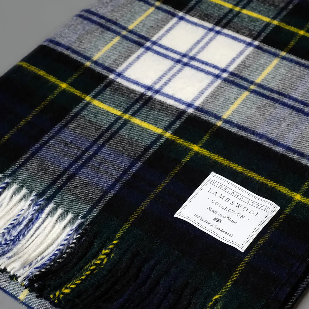 Merino Wool Dress Gordon Tartan Blanket