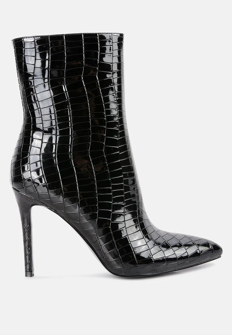 Momoa High Heel Ankle Boots