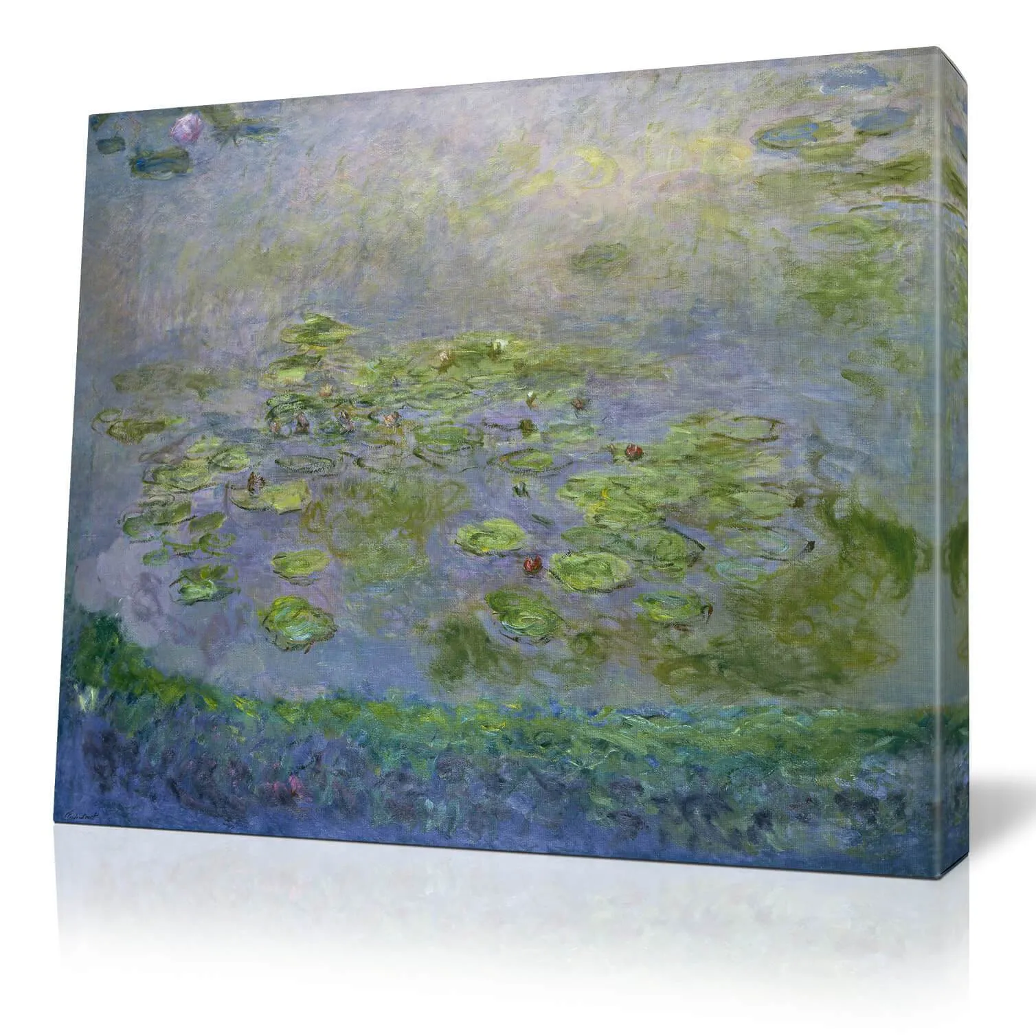 Monet Water Lilies Canvas Wall Art