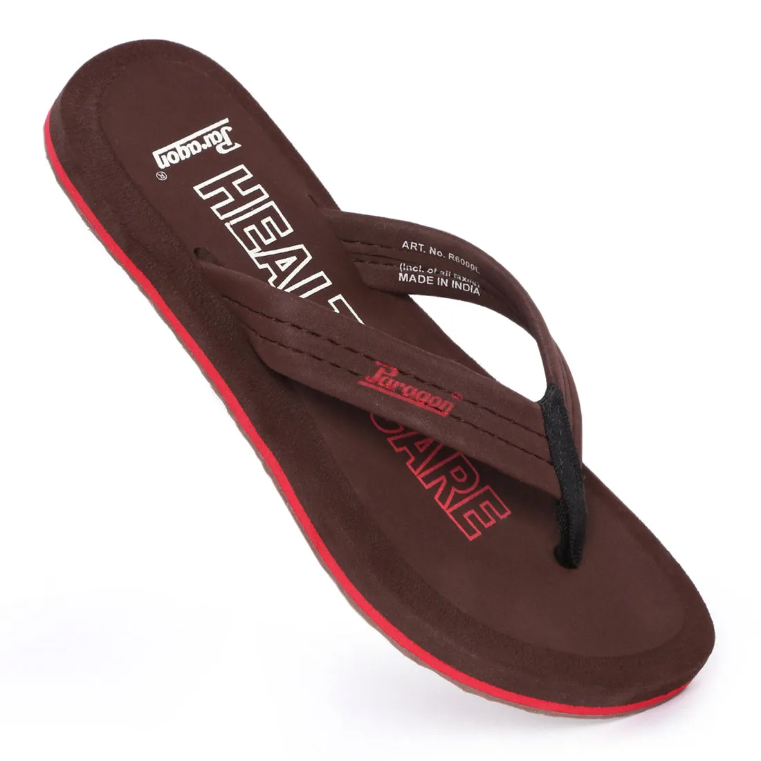 Paragon Casual Footwear for Women | Brown Slippers for Walking & Everyday Use