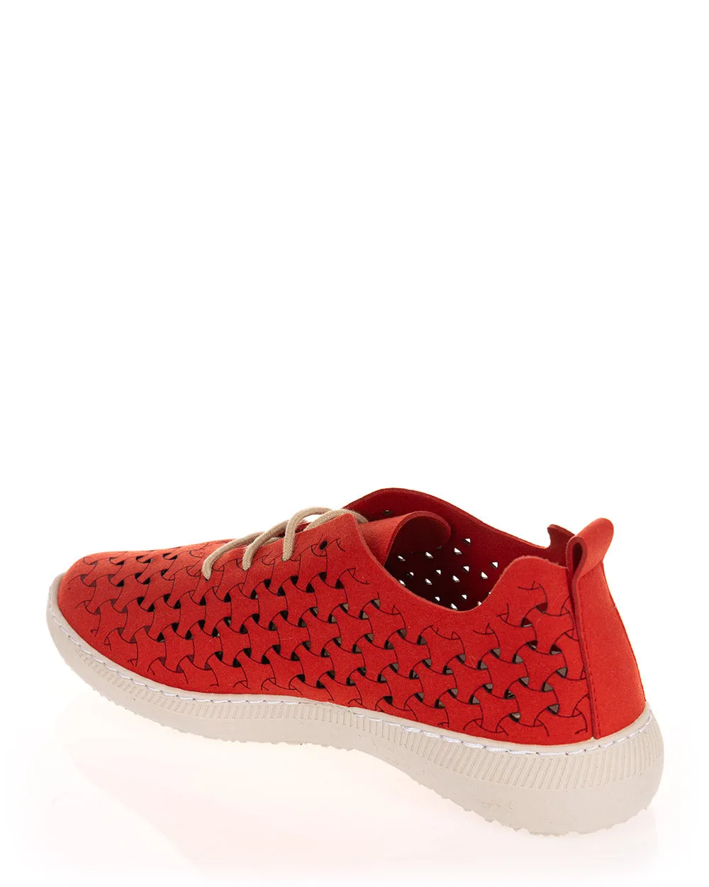 Plumaflex A03702 Rojo Casual Shoe