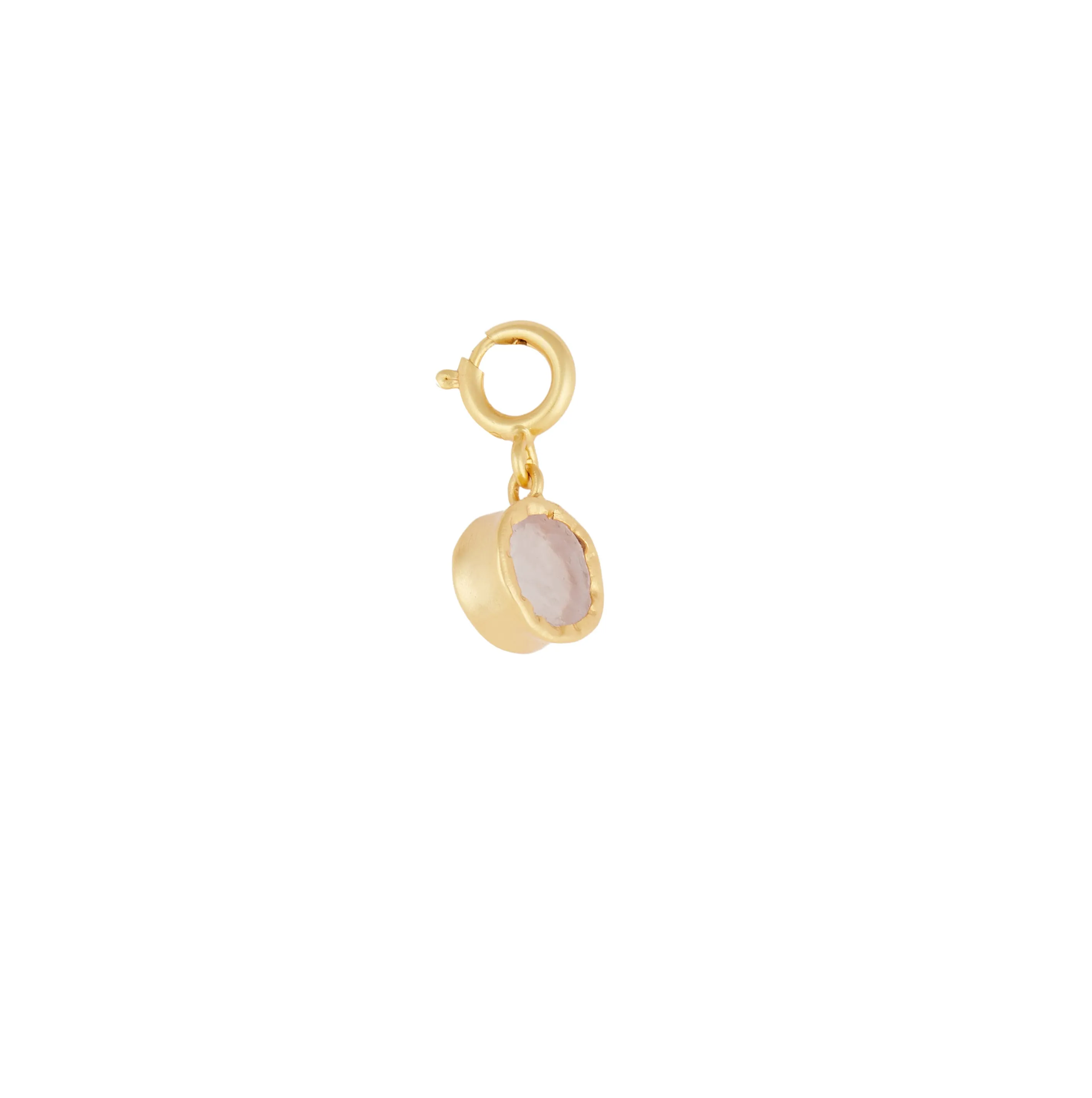 Power of Stone Rose Quartz Charm