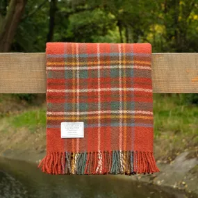 Pure Wool Blanket in Antique Royal Stewart Tartan