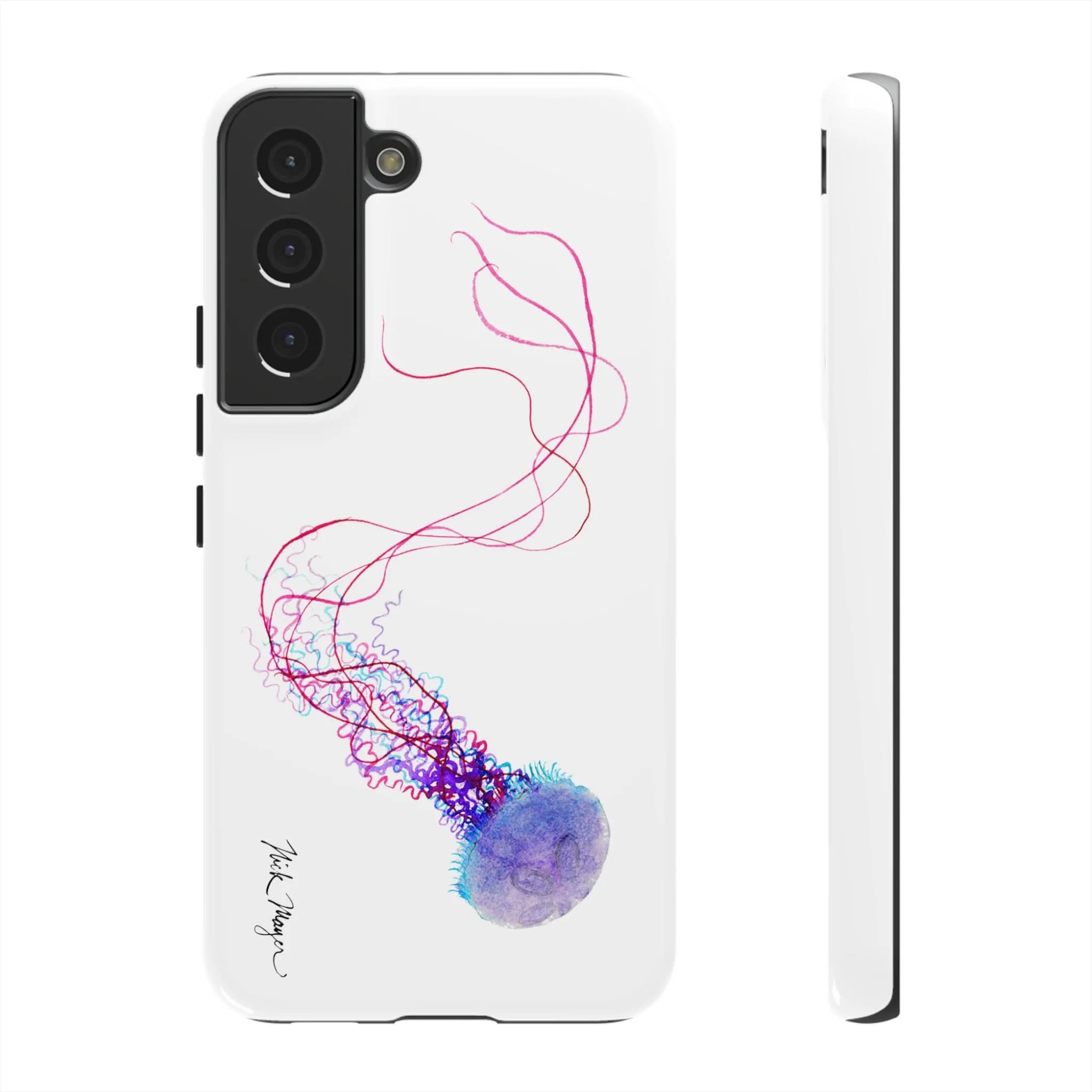 Purple Jellyfish I Phone Case (Samsung)