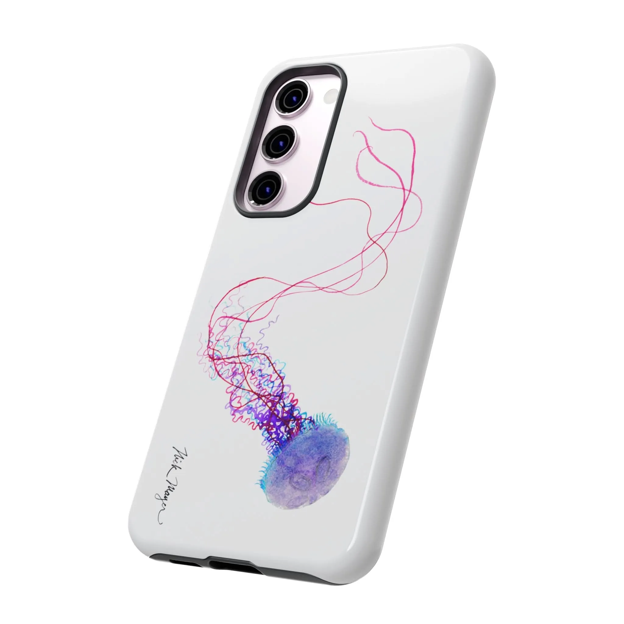 Purple Jellyfish I Phone Case (Samsung)