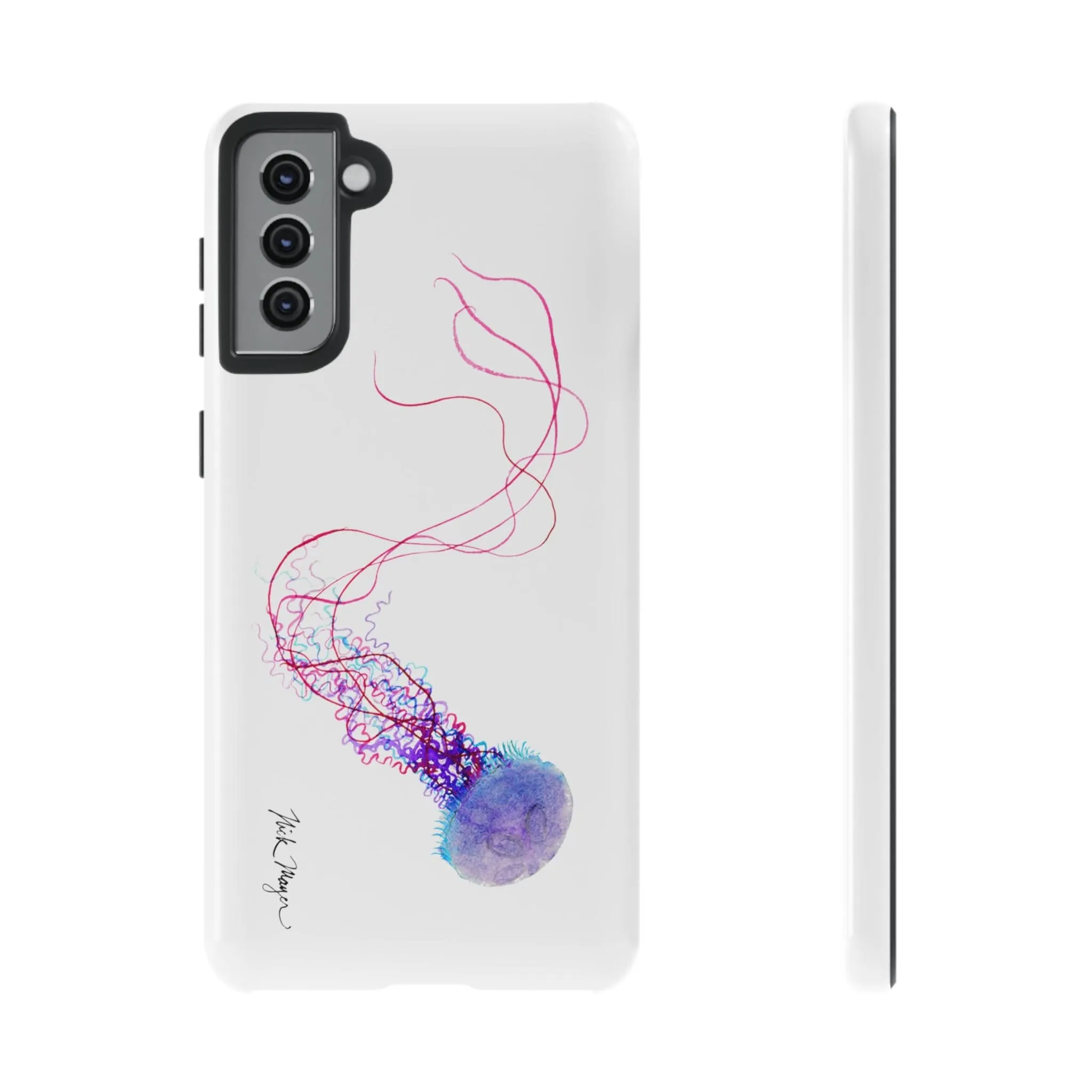 Purple Jellyfish I Phone Case (Samsung)