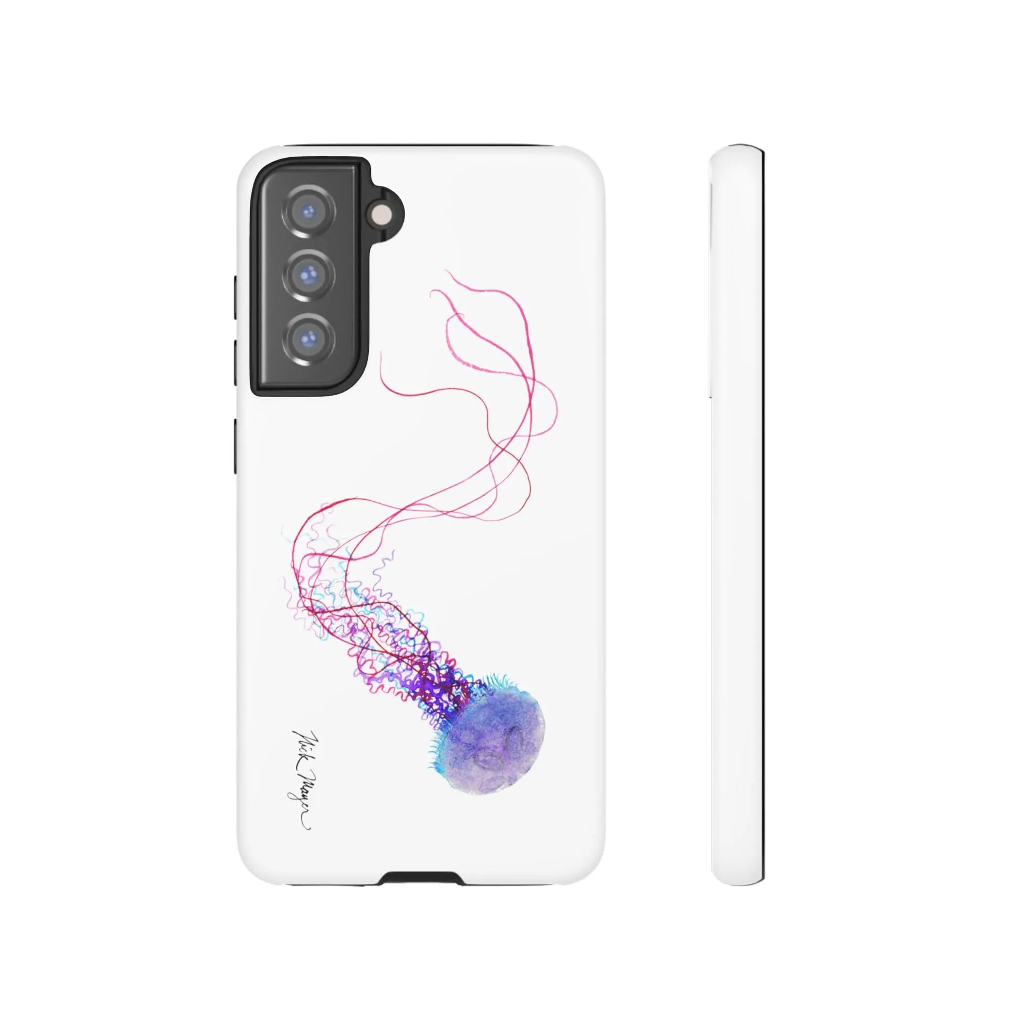 Purple Jellyfish I Phone Case (Samsung)