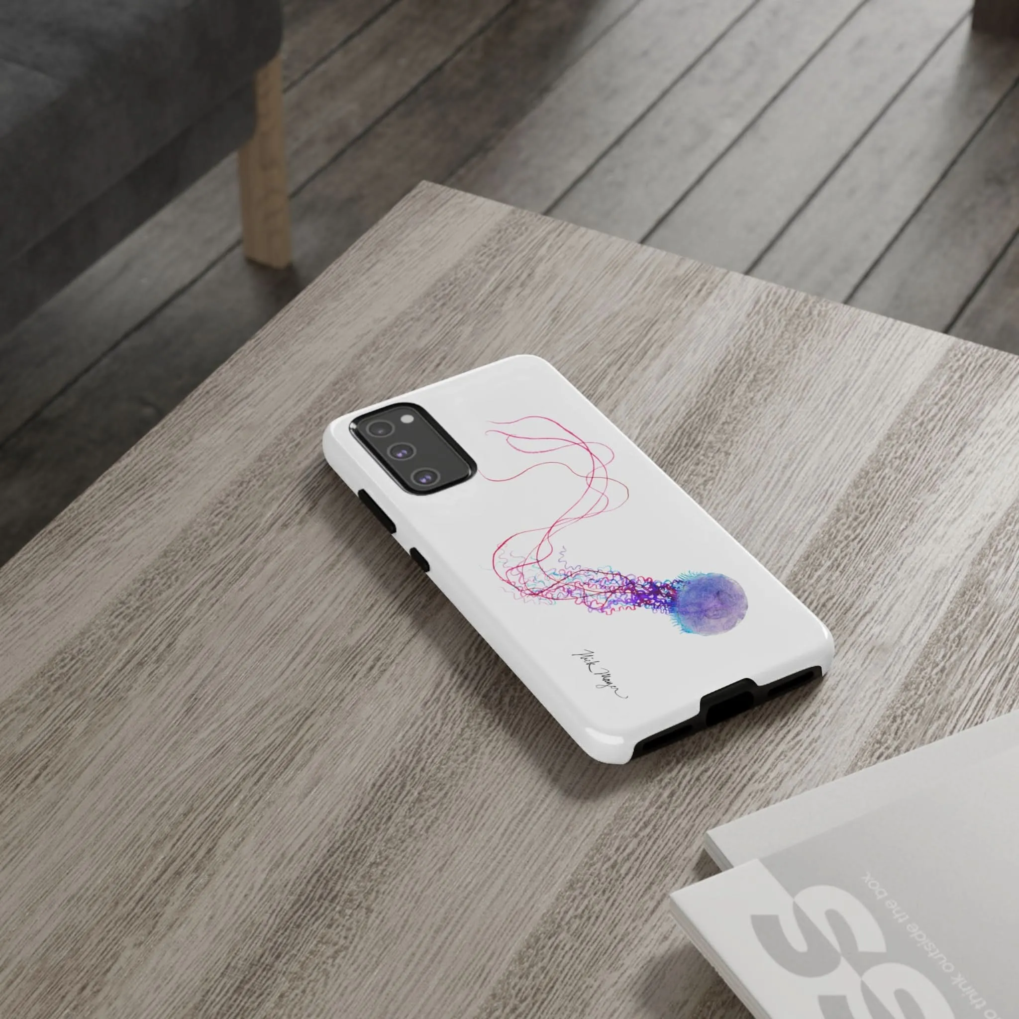 Purple Jellyfish I Phone Case (Samsung)