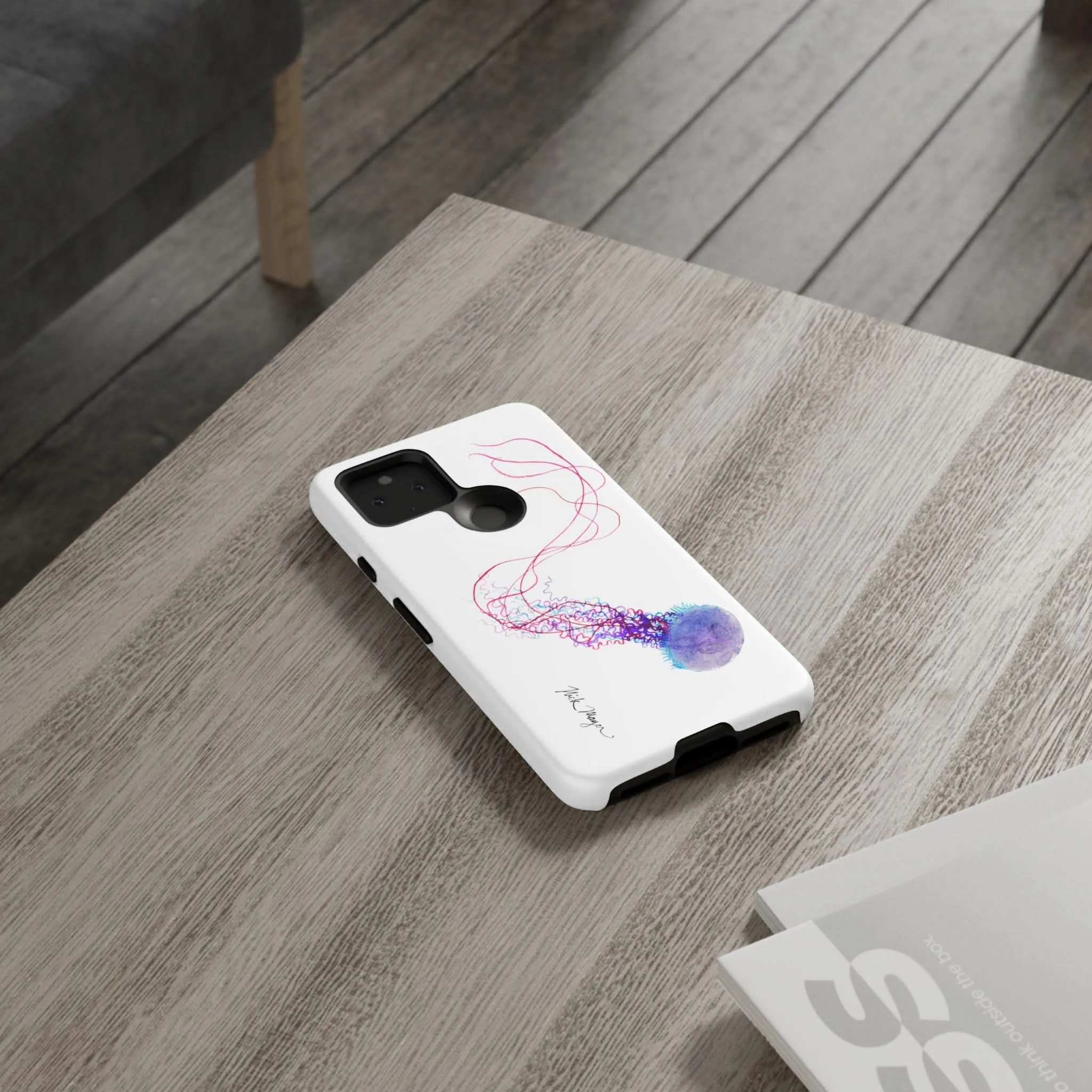 Purple Jellyfish I Phone Case (Samsung)