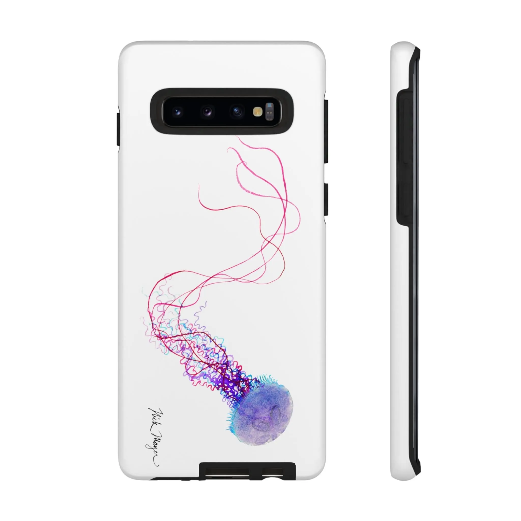 Purple Jellyfish I Phone Case (Samsung)