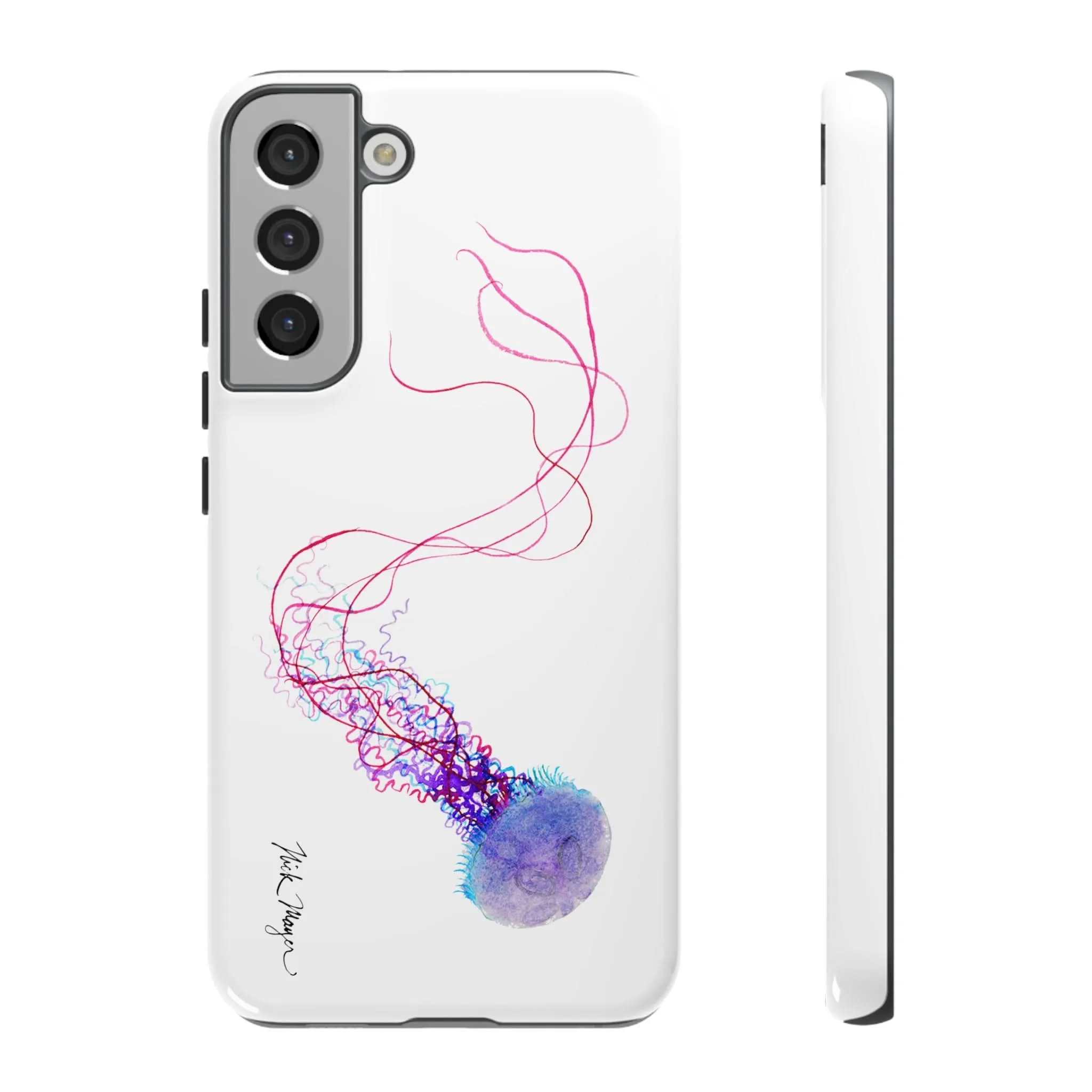 Purple Jellyfish I Phone Case (Samsung)