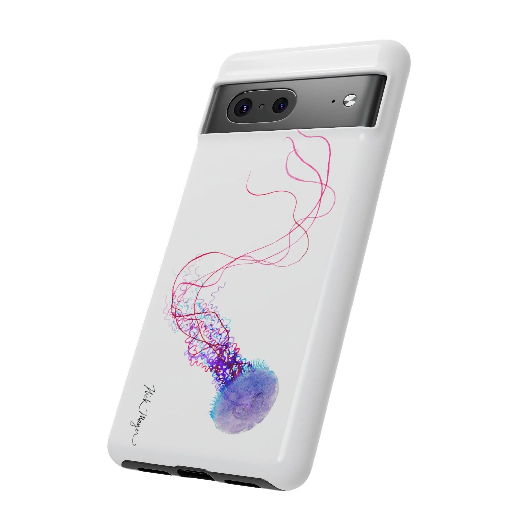 Purple Jellyfish I Phone Case (Samsung)