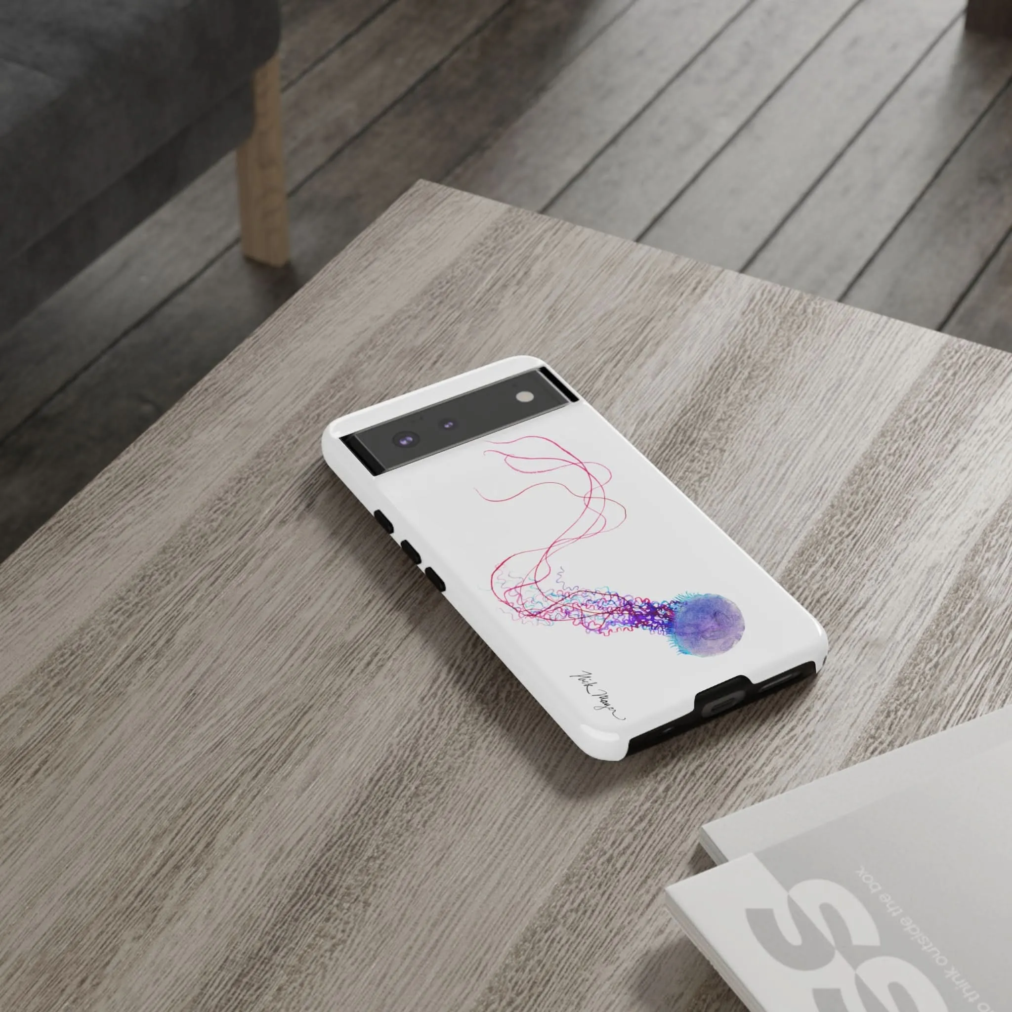 Purple Jellyfish I Phone Case (Samsung)