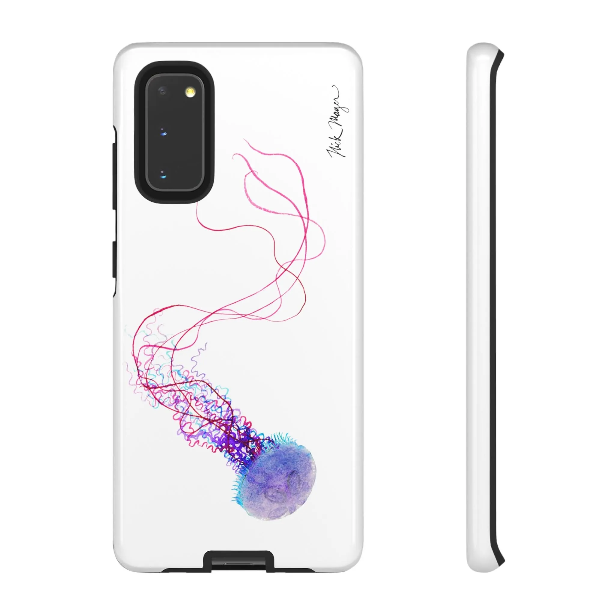 Purple Jellyfish I Phone Case (Samsung)