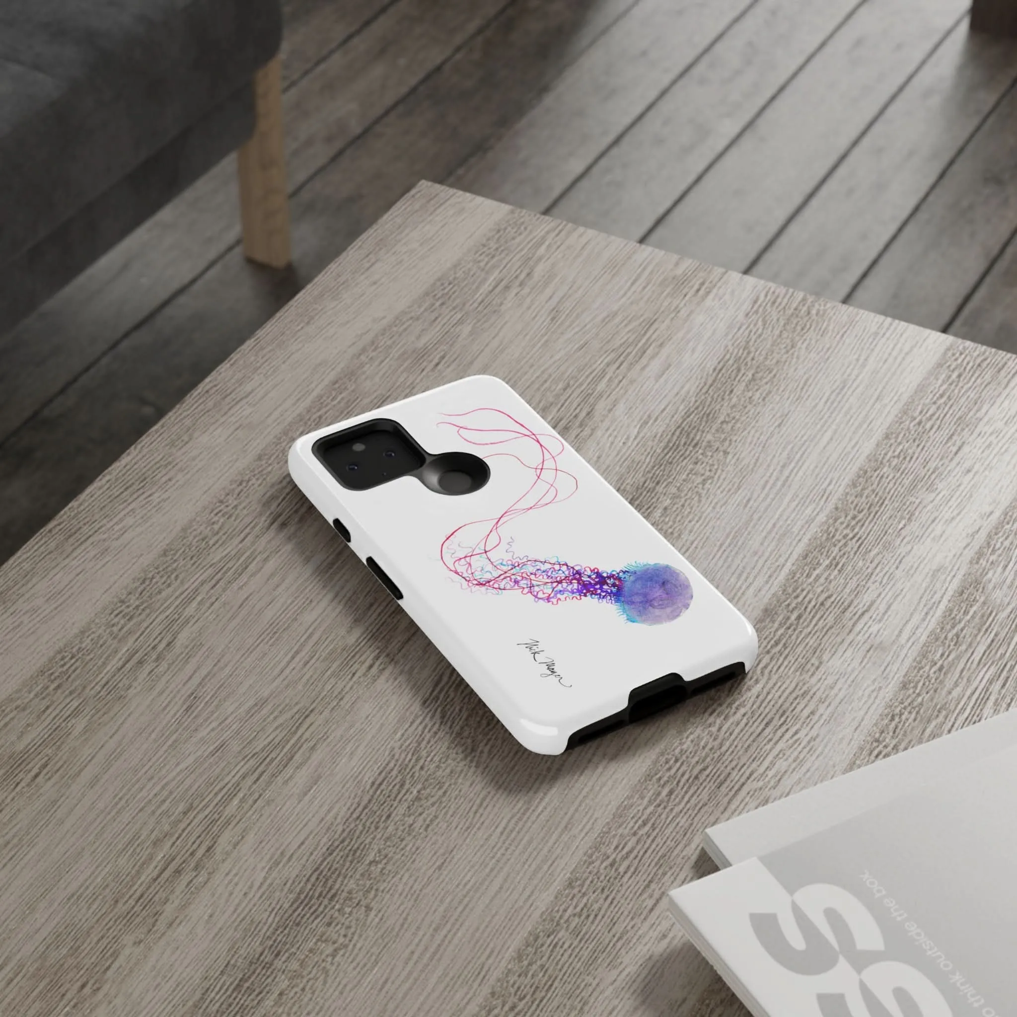 Purple Jellyfish I Phone Case (Samsung)