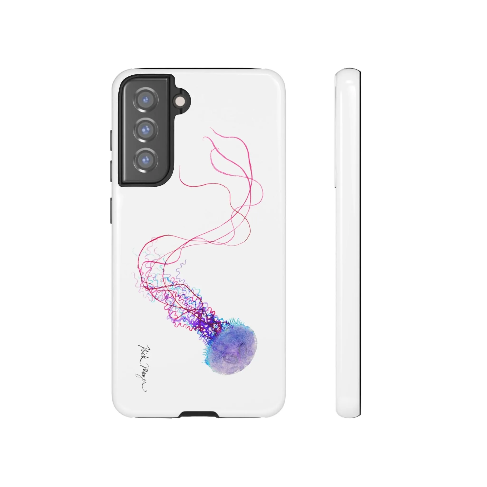 Purple Jellyfish I Phone Case (Samsung)