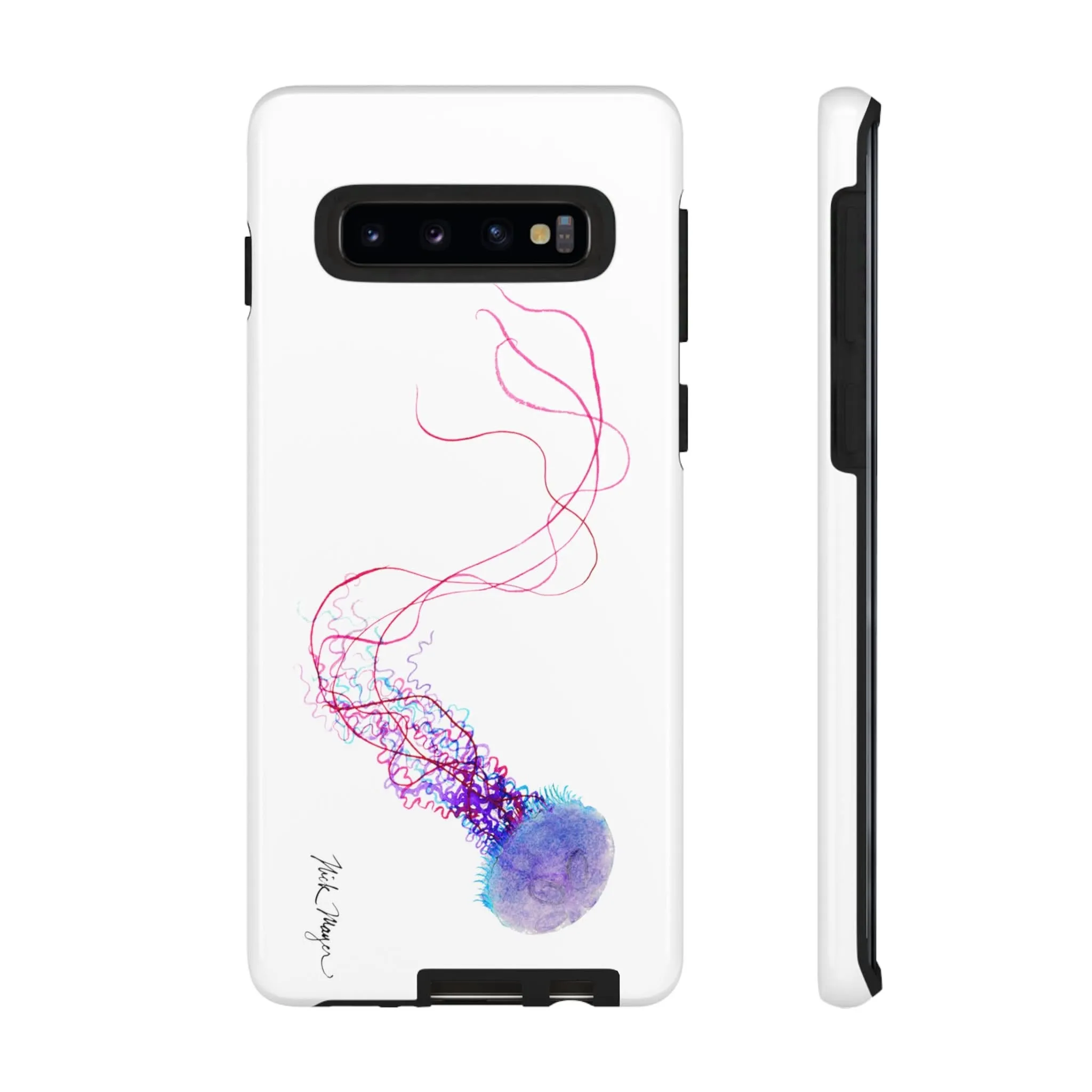 Purple Jellyfish I Phone Case (Samsung)