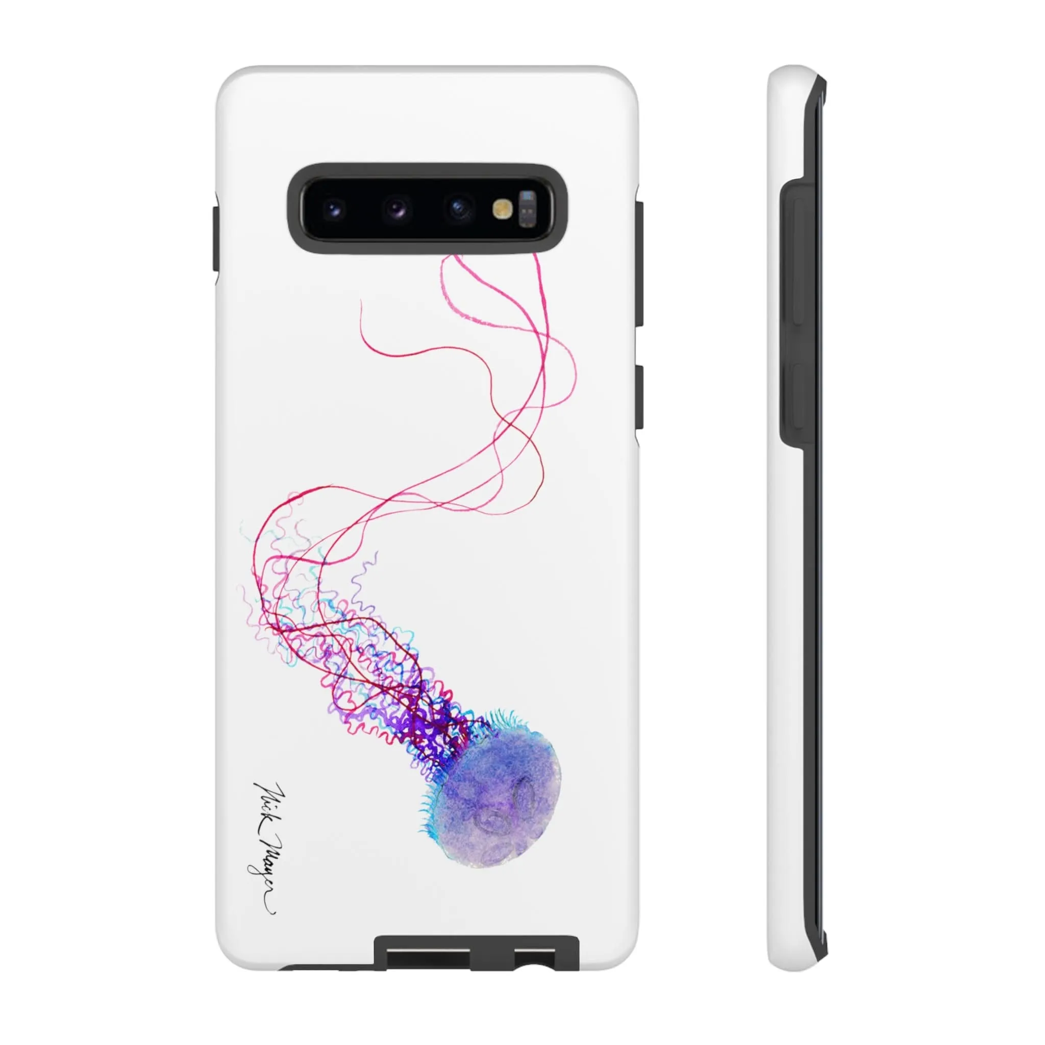 Purple Jellyfish I Phone Case (Samsung)