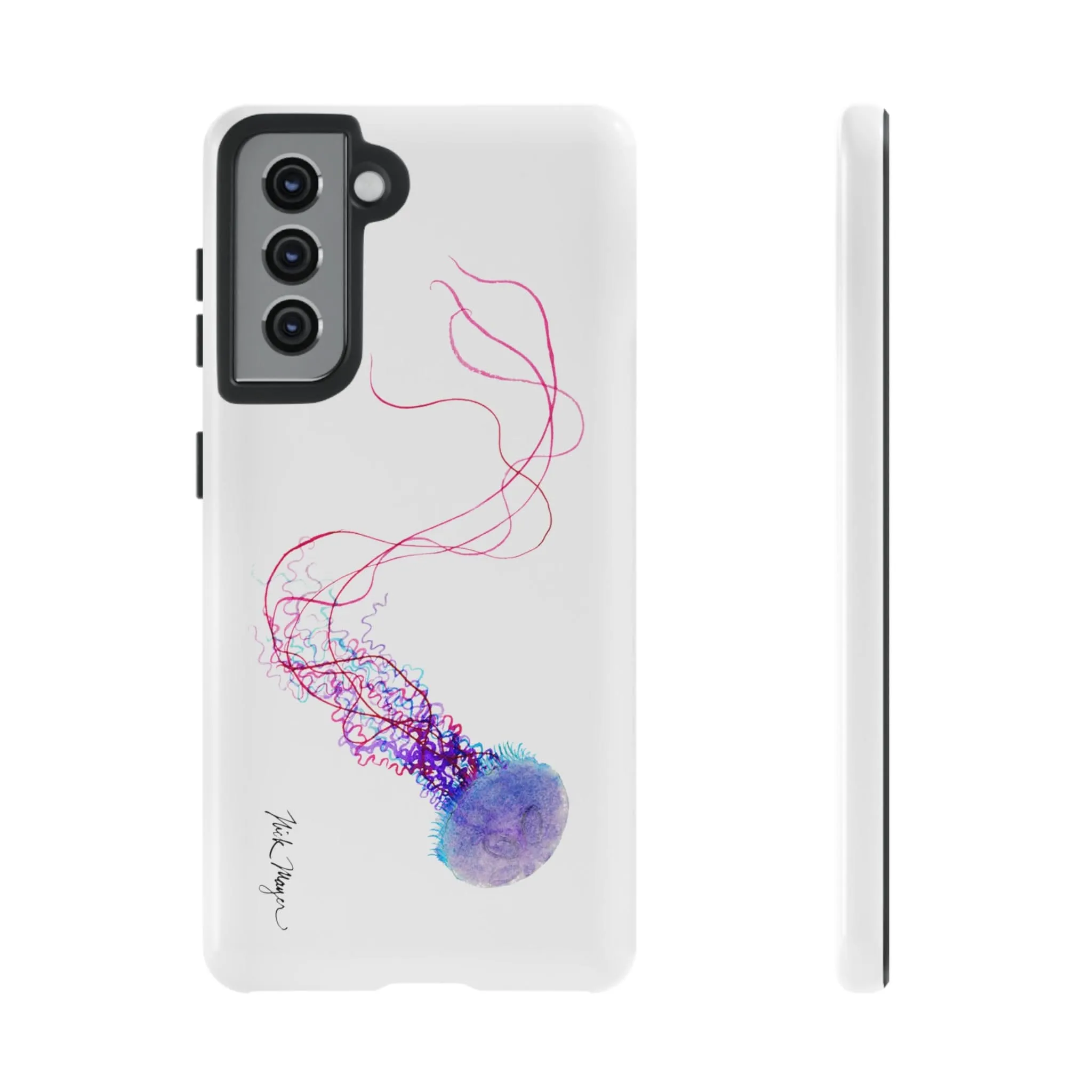 Purple Jellyfish I Phone Case (Samsung)