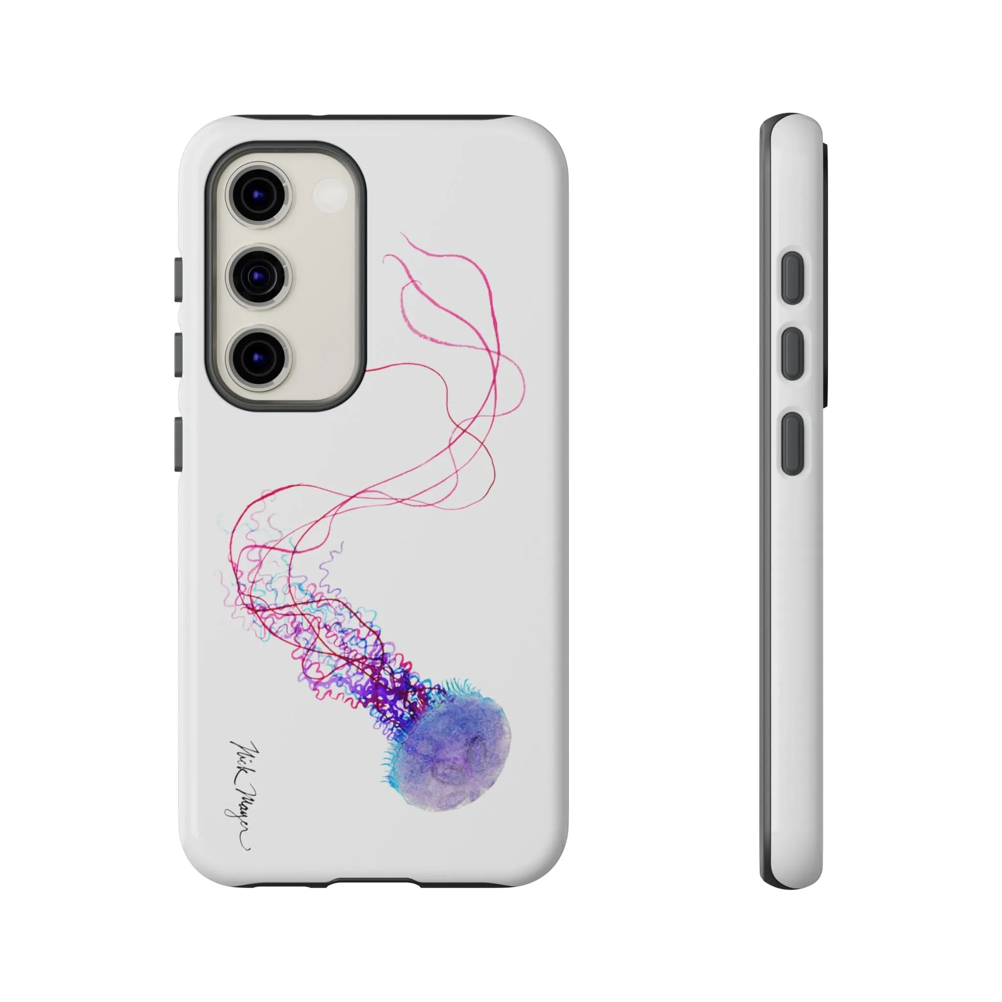 Purple Jellyfish I Phone Case (Samsung)