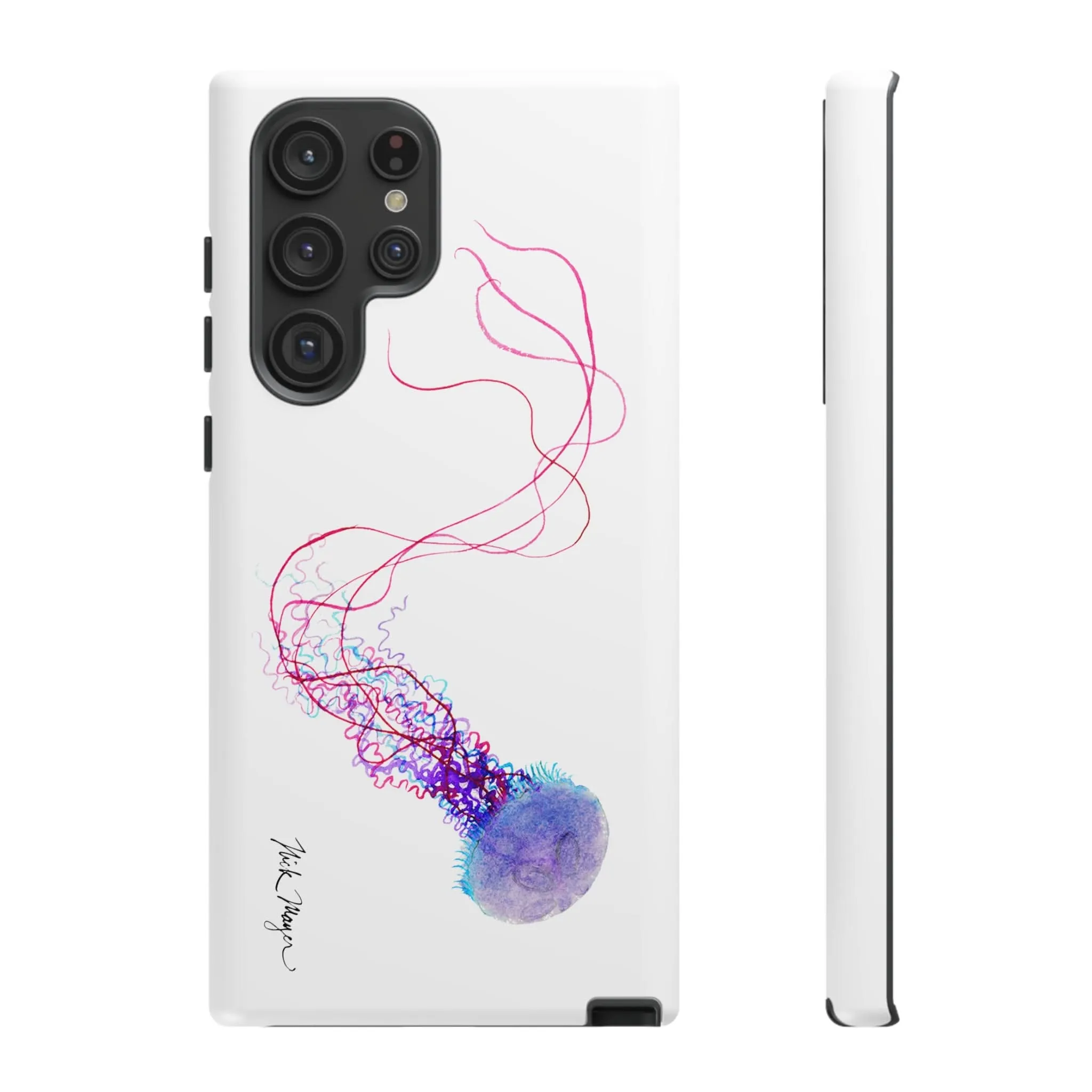 Purple Jellyfish I Phone Case (Samsung)