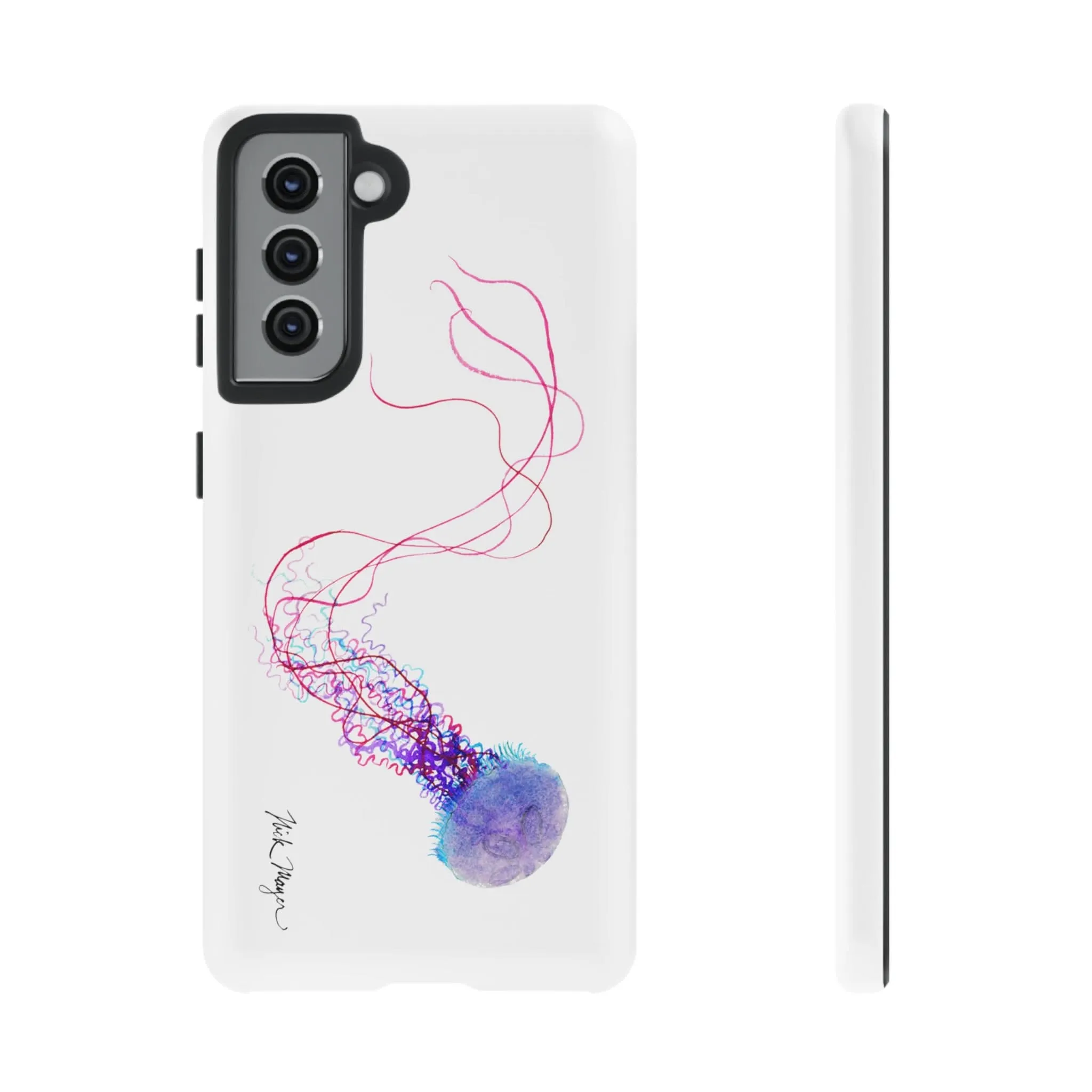 Purple Jellyfish I Phone Case (Samsung)