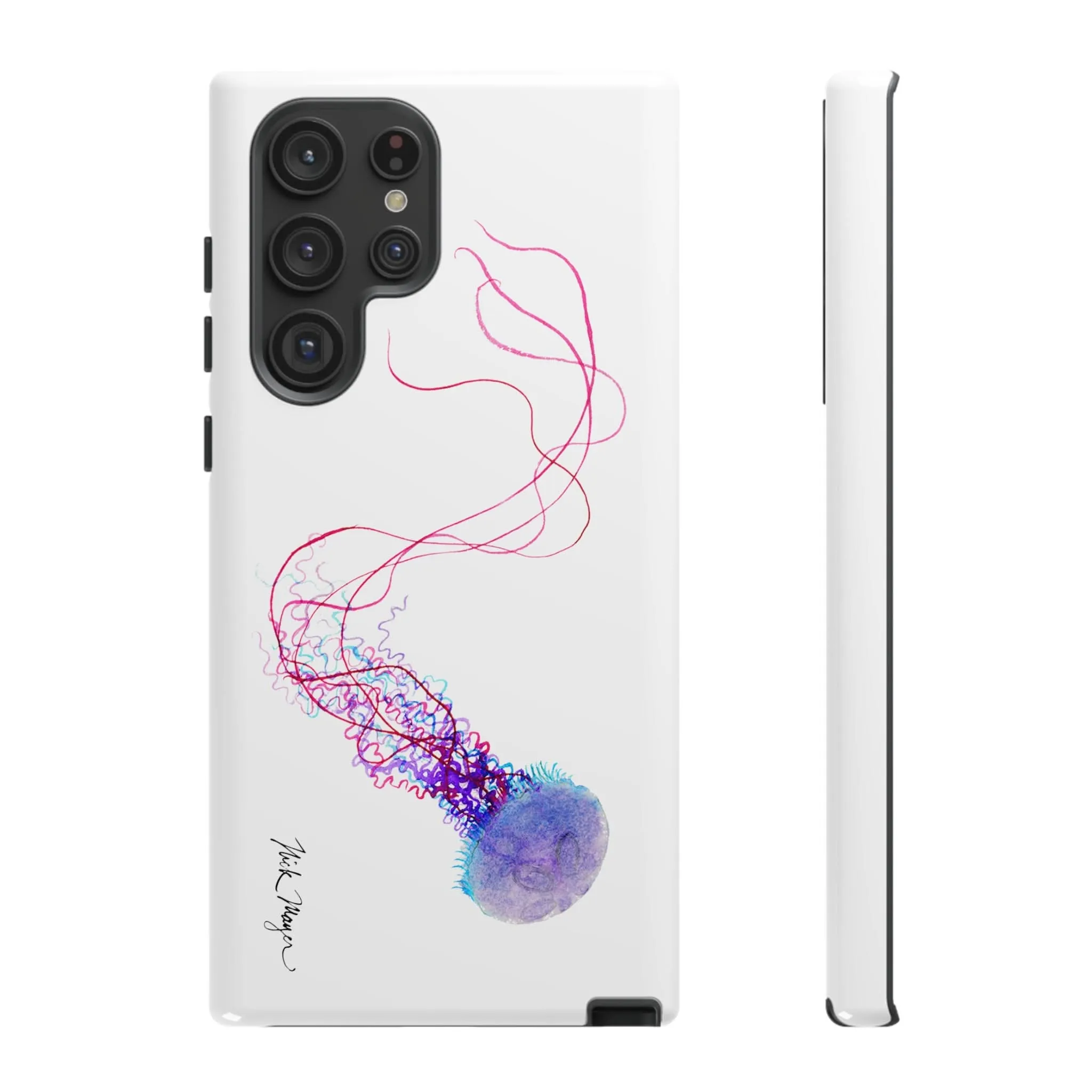 Purple Jellyfish I Phone Case (Samsung)