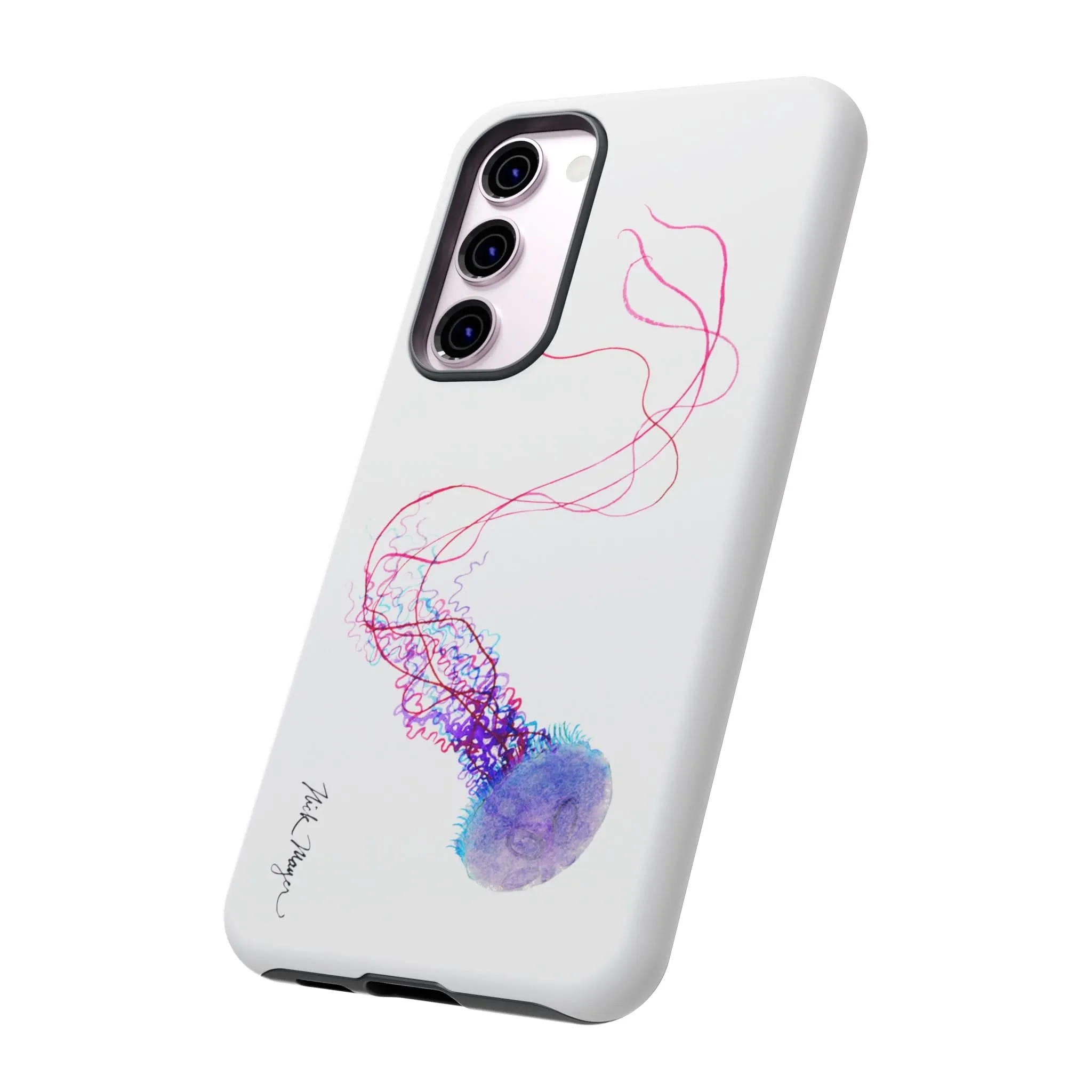 Purple Jellyfish I Phone Case (Samsung)