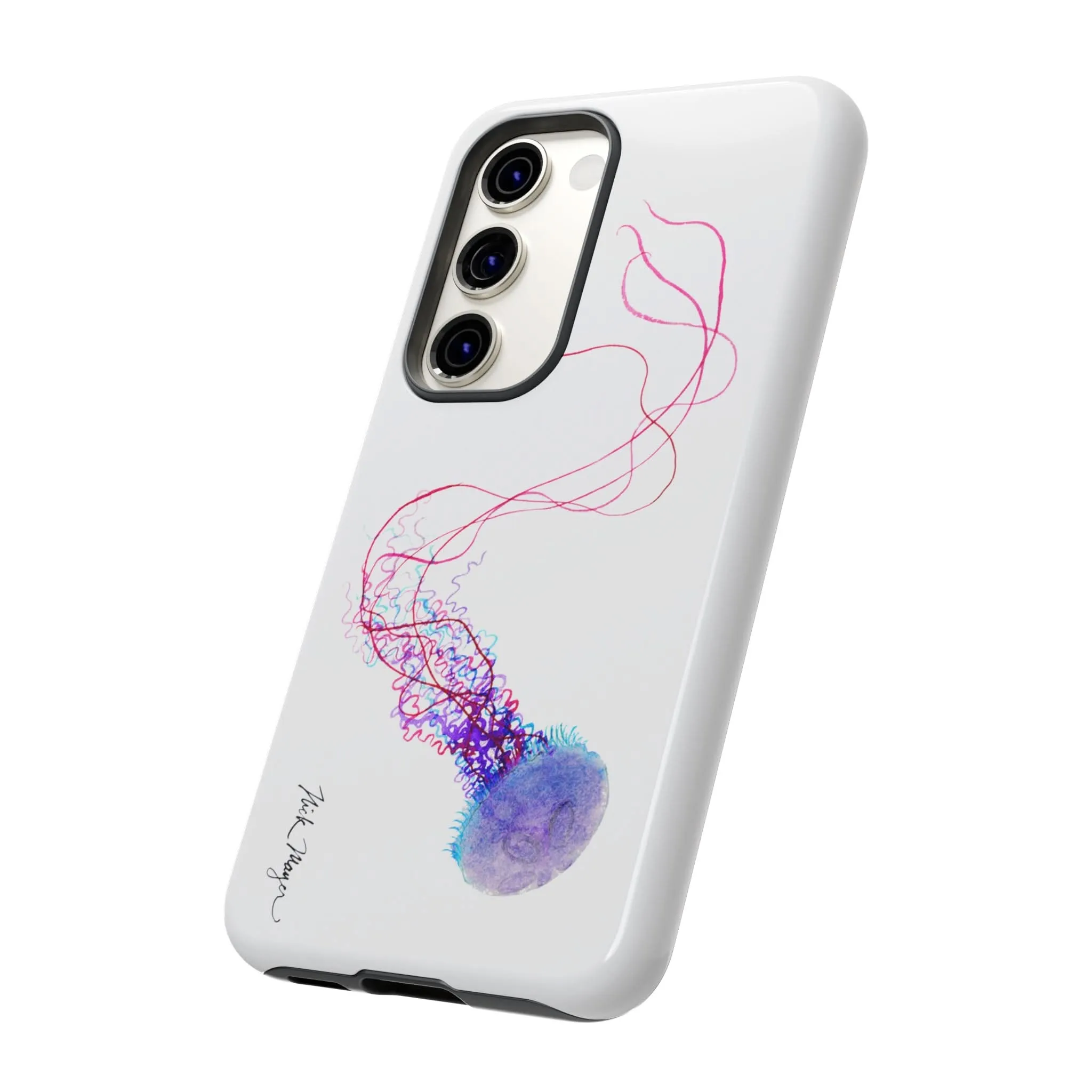 Purple Jellyfish I Phone Case (Samsung)