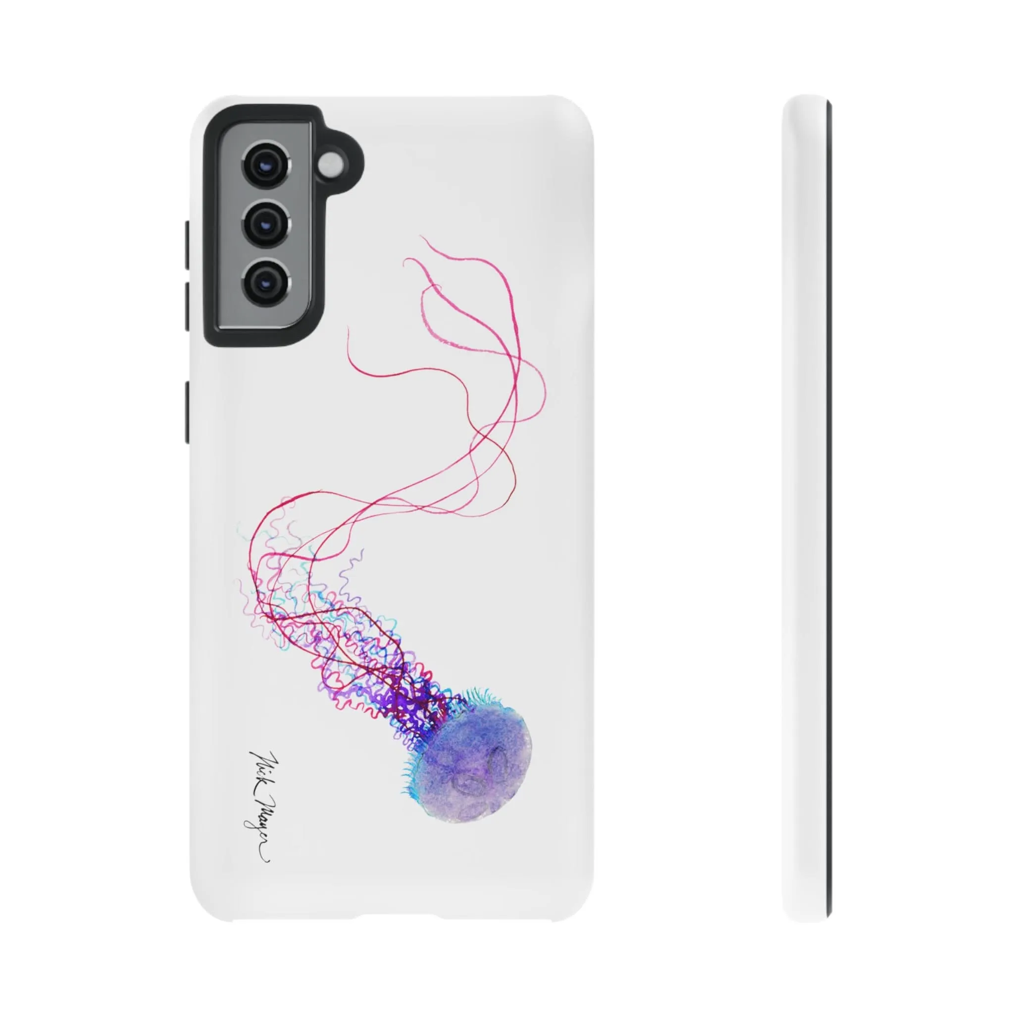 Purple Jellyfish I Phone Case (Samsung)