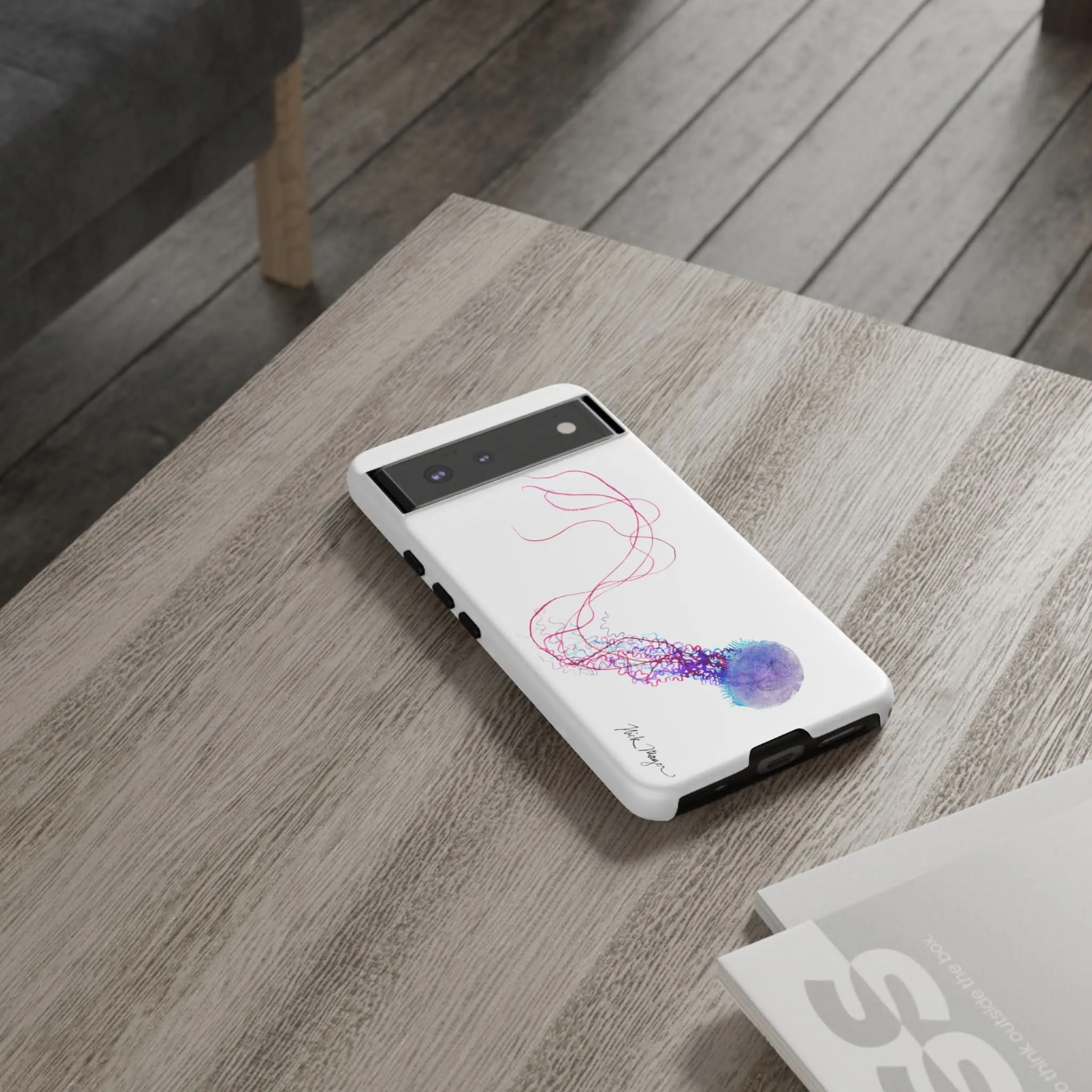 Purple Jellyfish I Phone Case (Samsung)