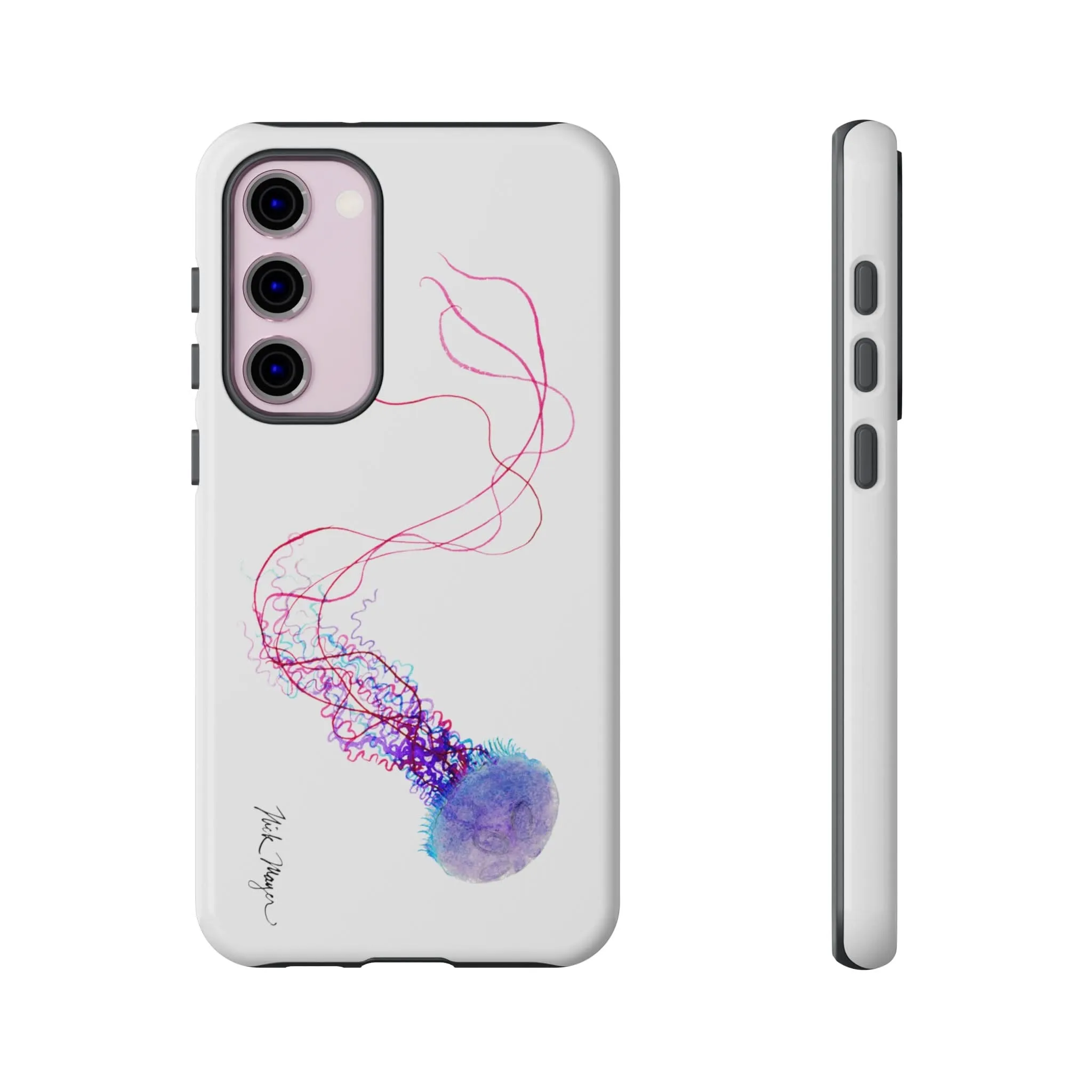 Purple Jellyfish I Phone Case (Samsung)