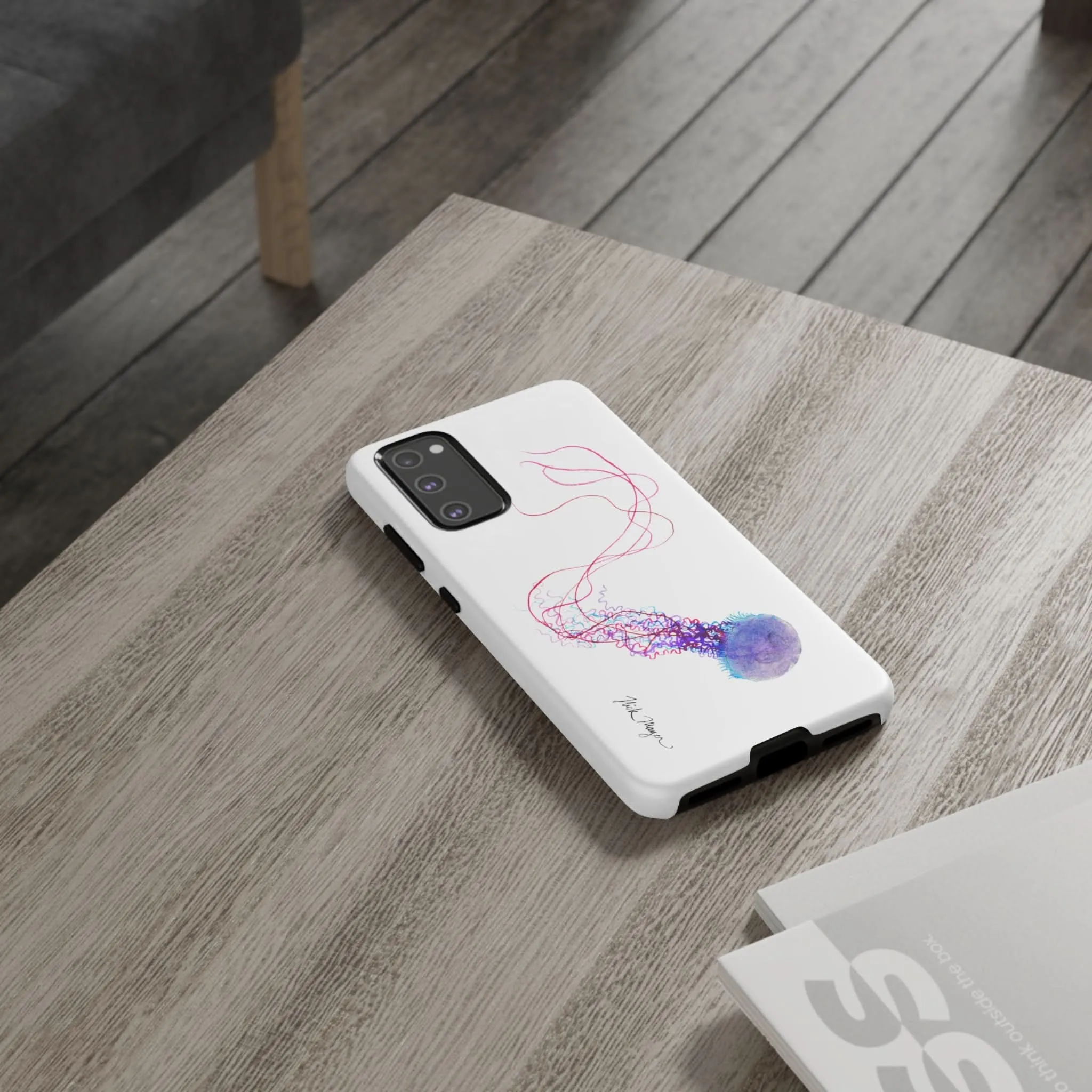 Purple Jellyfish I Phone Case (Samsung)