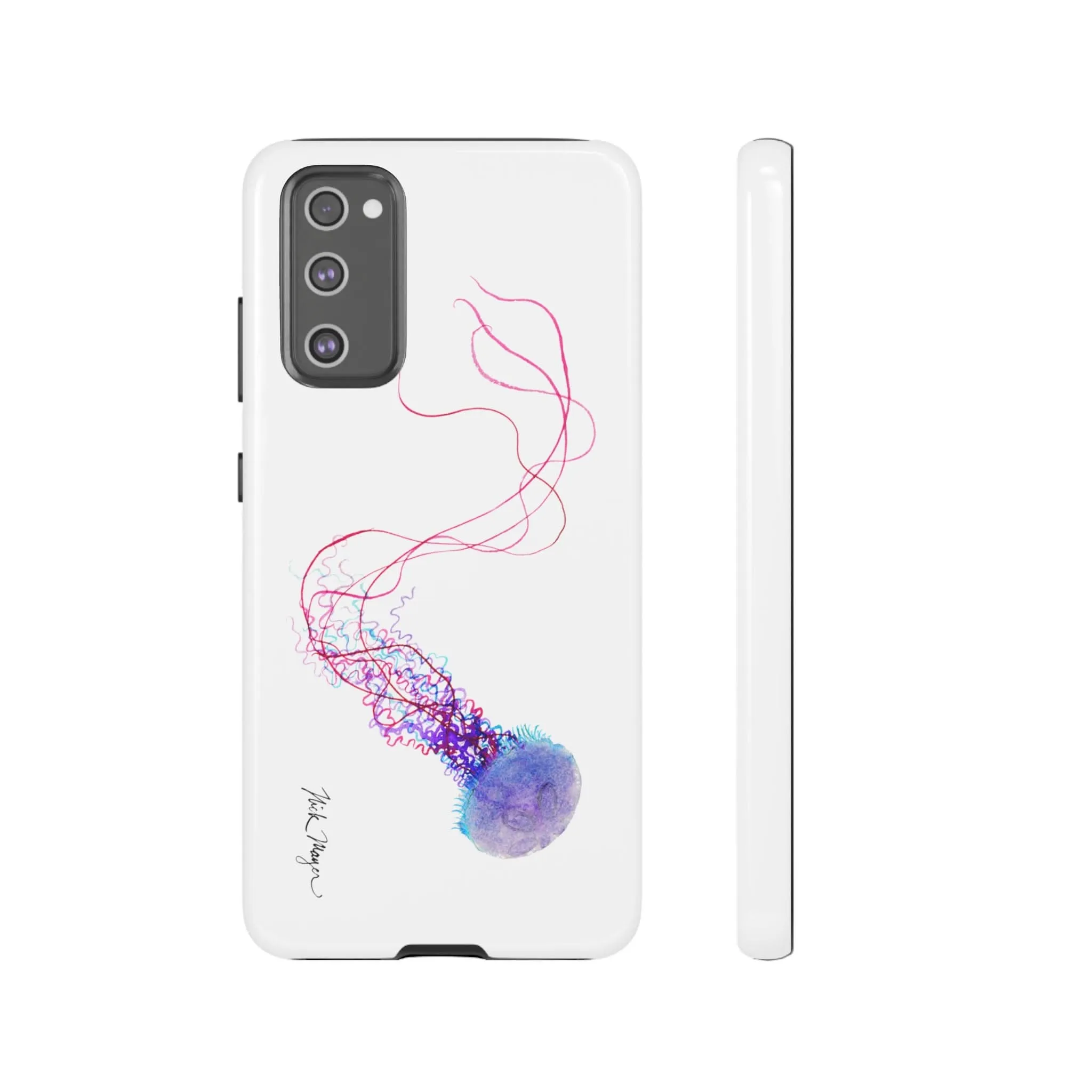 Purple Jellyfish I Phone Case (Samsung)