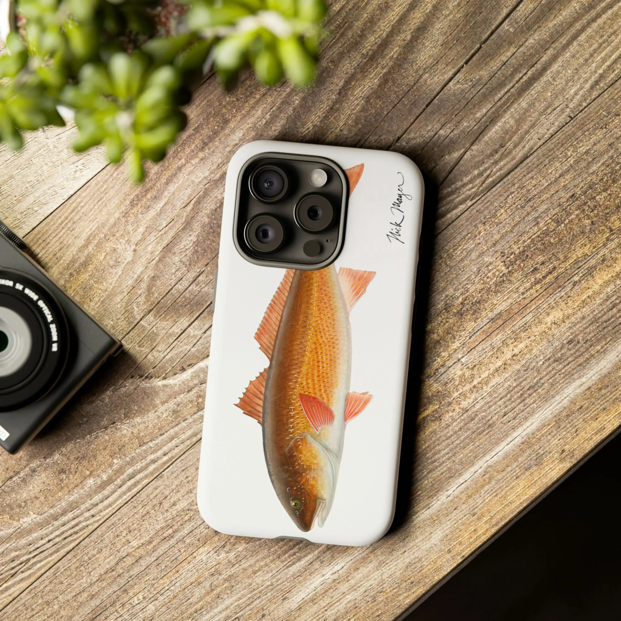 Redfish iPhone 15 Case