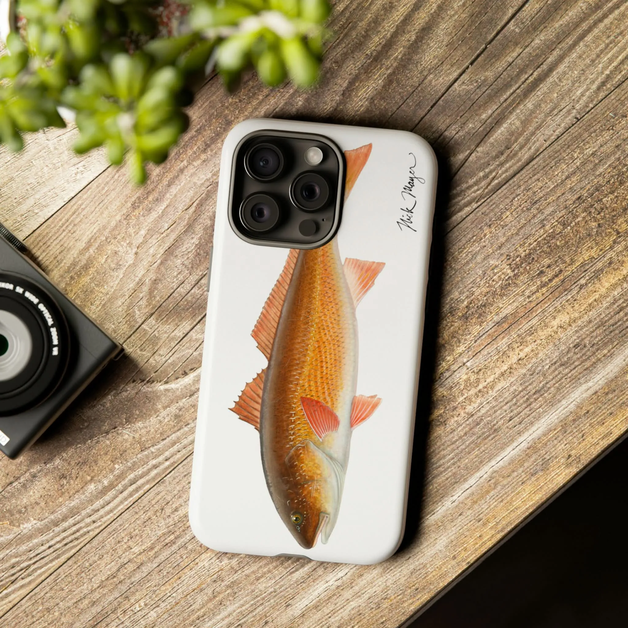 Redfish iPhone 15 Case