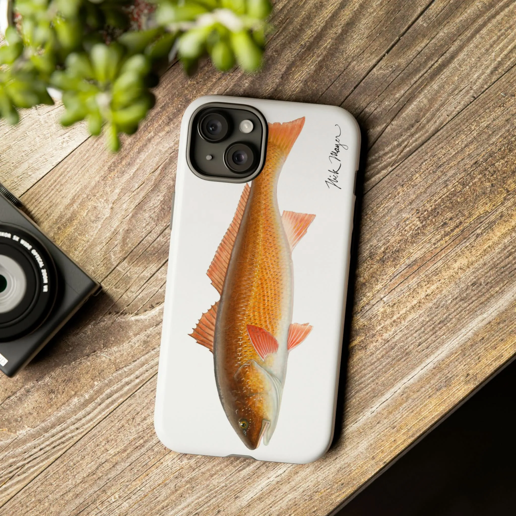 Redfish iPhone 15 Case