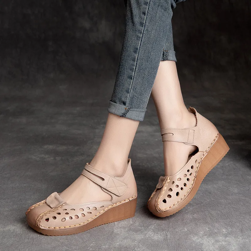 Retro Platform Mary Jane Square Toe Coffee/Brown/Apricot/CoffeeNew